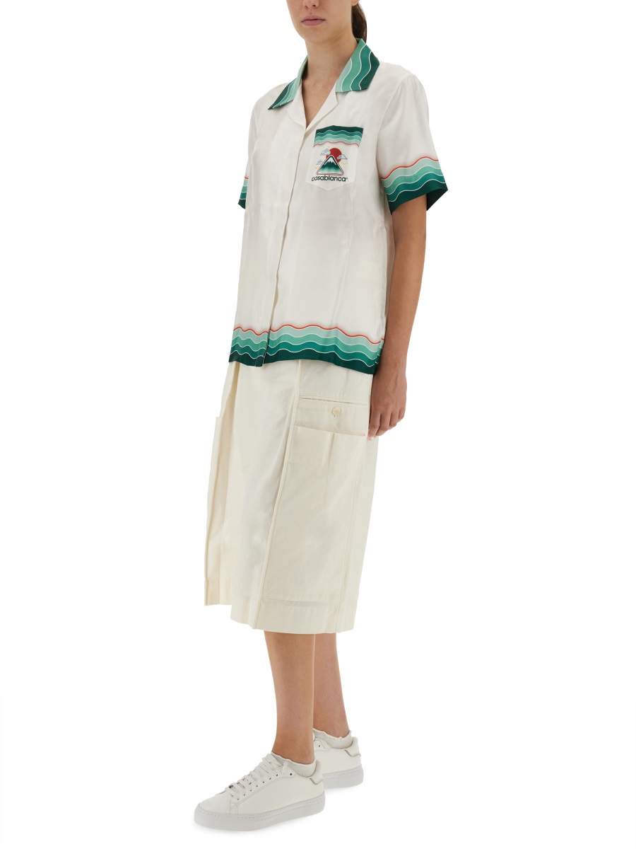 "MONTAGNE ONDULÉE" SHIRT WPF25SH20005MONTAGNEONDULEE (Casablanca / シャツ・ブラウス ) | Casablanca (カサブランカ)(3)