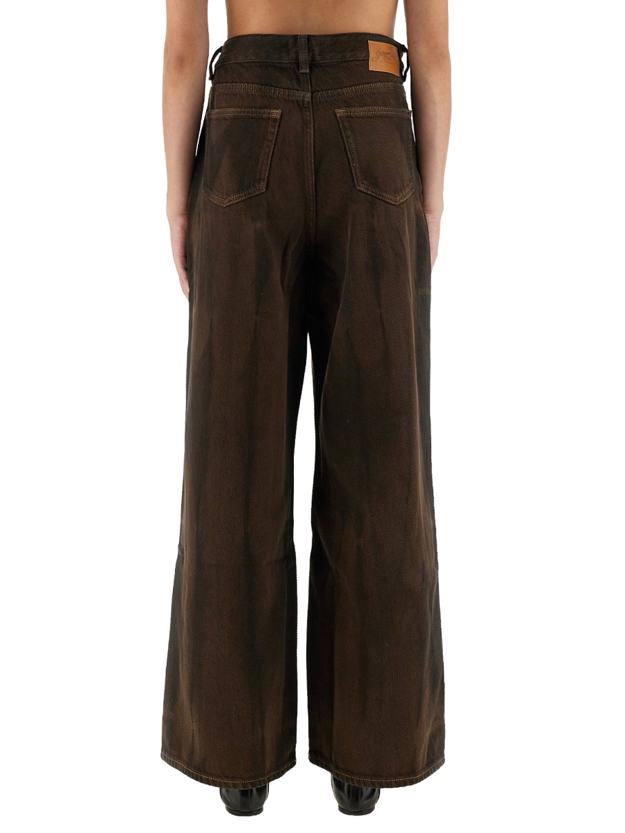 Brown denim wide-leg jeans J1737979 (GANNI / ジーンズ ) | GANNI (ガニー)(1)