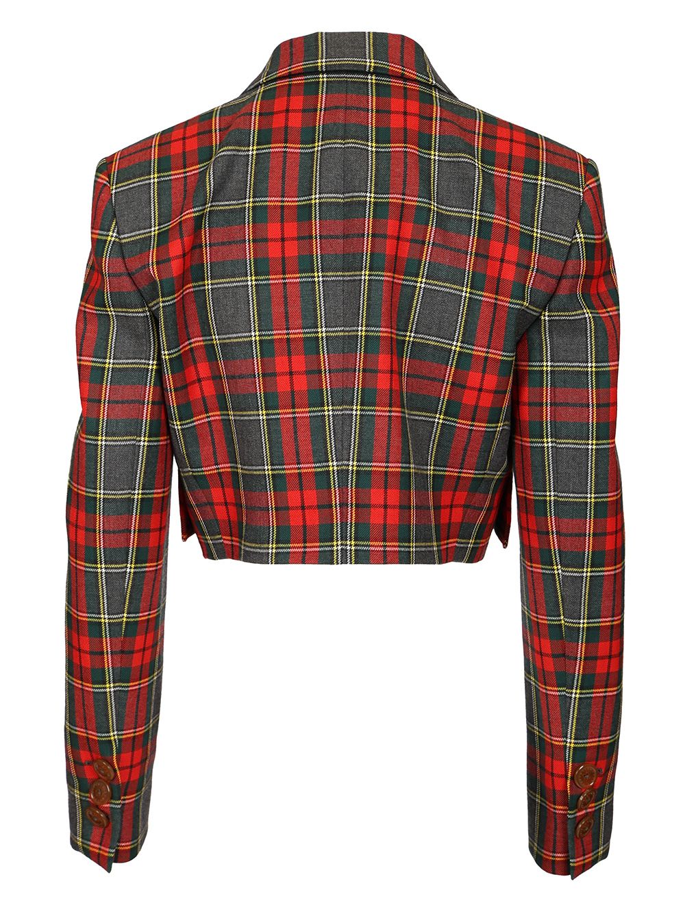 Tartan Cropped Blazer 1401007OW0176H203 (Vivienne Westwood / ブレザー・ジャケット ) | Vivienne Westwood (ヴィヴィアン・ウェストウッド)(1)