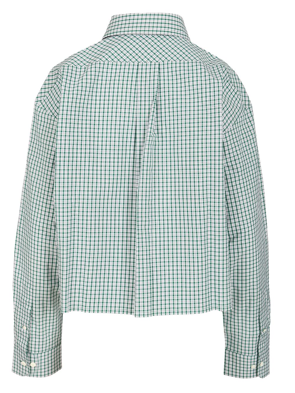 Poplin Crop Shirt MK1659SOOO17L1F026R (MIU MIU / シャツ・ブラウス ) | MIU MIU (ミュウミュウ)(1)