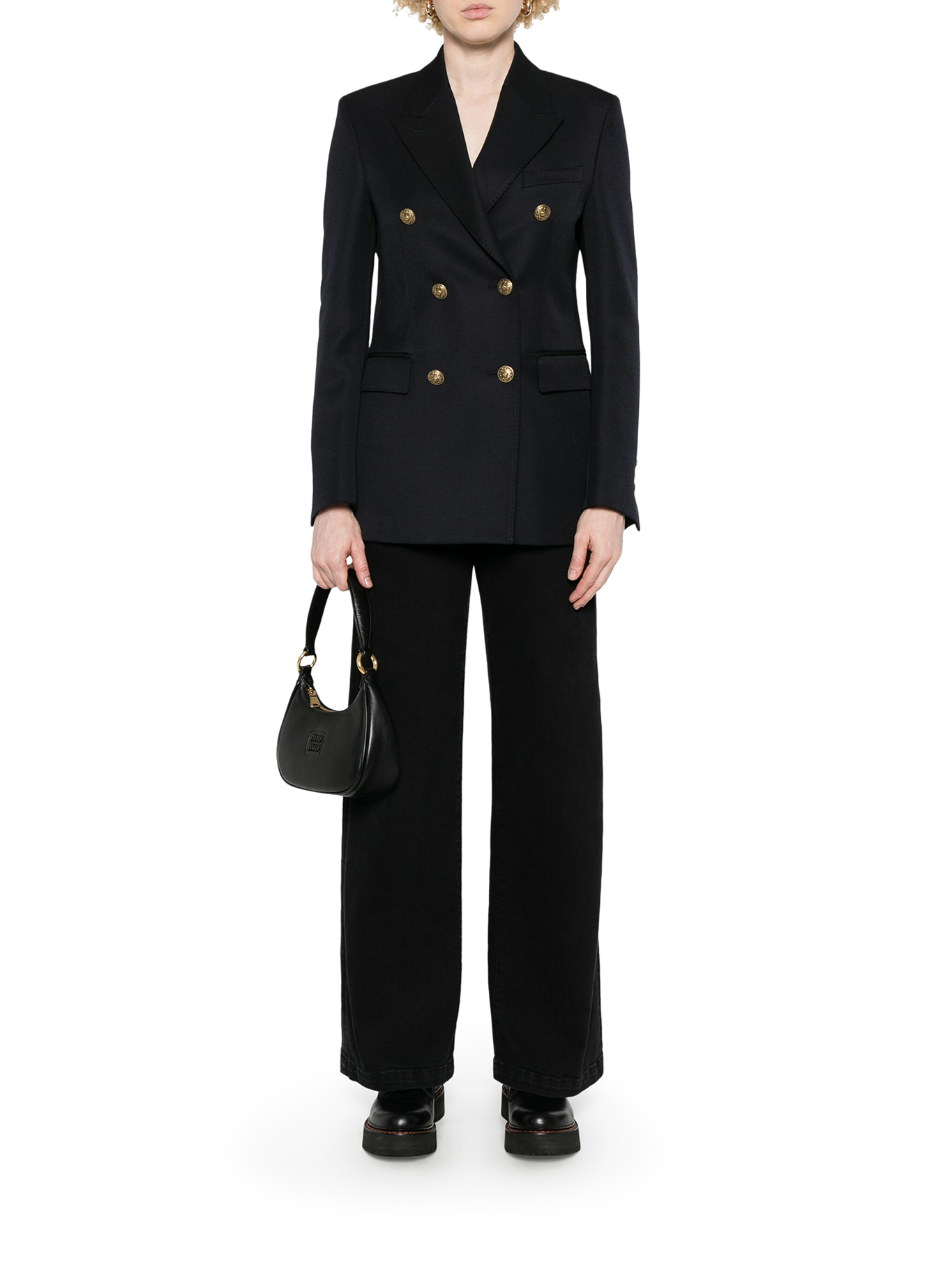 DOUBLE BREASTED BLAZER IN WOOL BLEND GWP00829P00061950486 (Golden Goose / ブレザー・ジャケット ) | Golden Goose (ゴールデングース)(1)