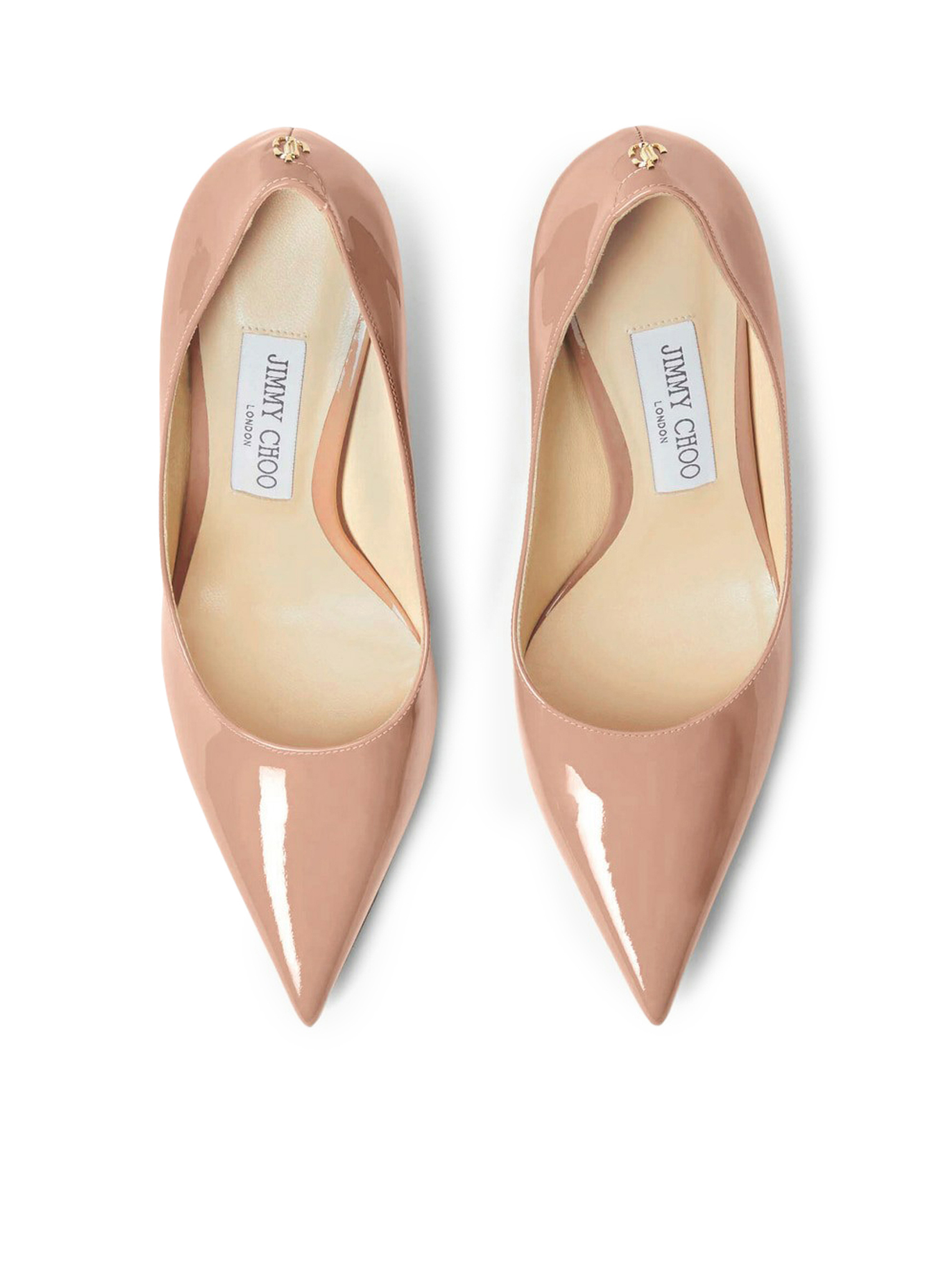 PATENT LEATHER DECOLLETE WITH JC LOGO LOVE85PWJBALLET (JIMMY CHOO / パンプス・ハイヒール ) | JIMMY CHOO (ジミー チュウ)(2)