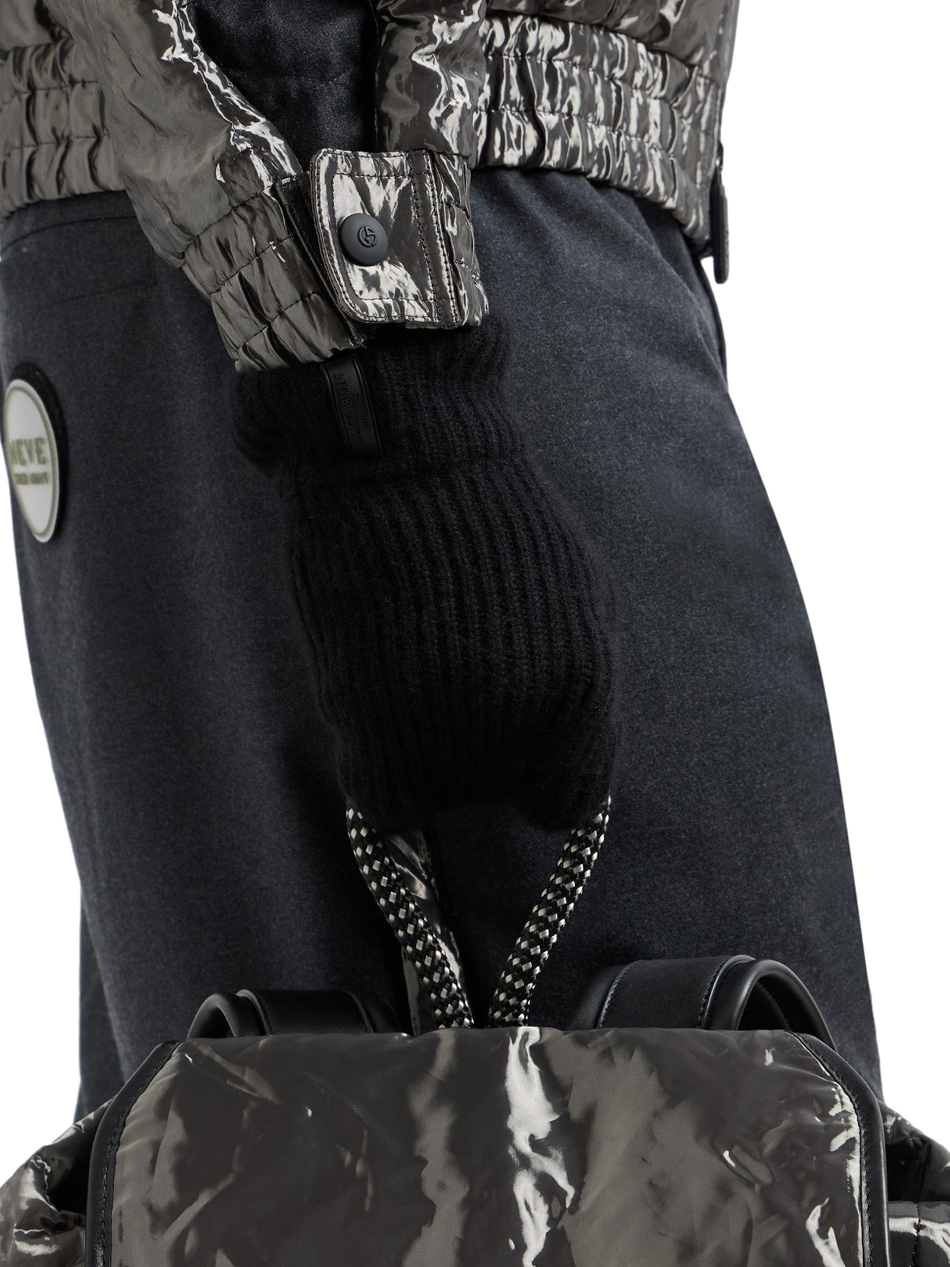 PURE CASHMERE KNITTED GLOVES 7441411A20000020 (GIORGIO ARMANI / グローブ ) | GIORGIO ARMANI (ジョルジオ アルマーニ)(1)