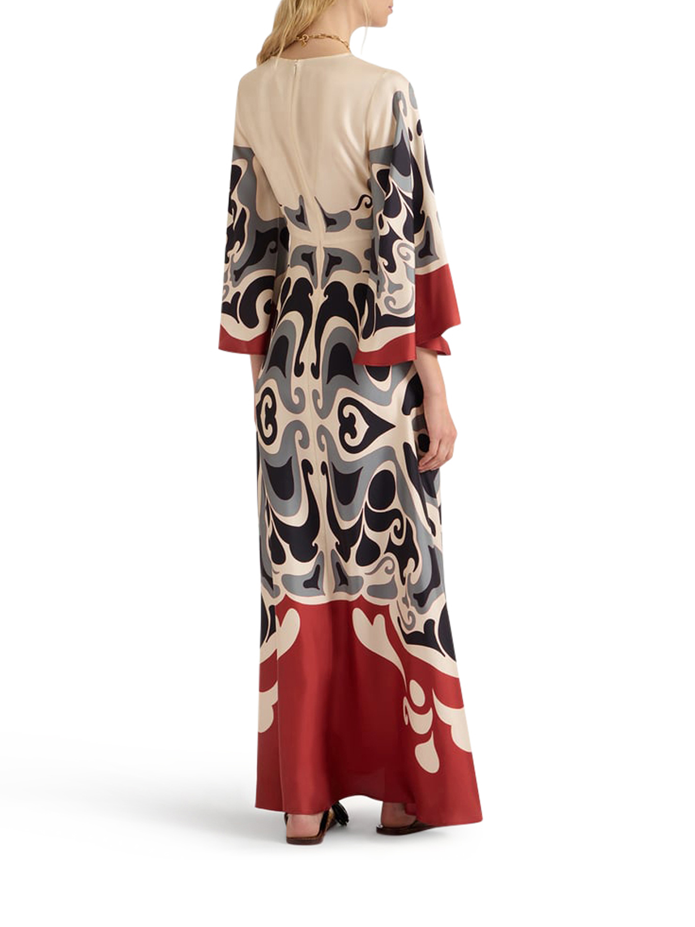 SILK FANTASY DRESS DRE0923SIL006PHO01WH04 (La DoubleJ / ワンピース・ドレス・オールインワン ) | La DoubleJ (ラダブルジェイ)(2)