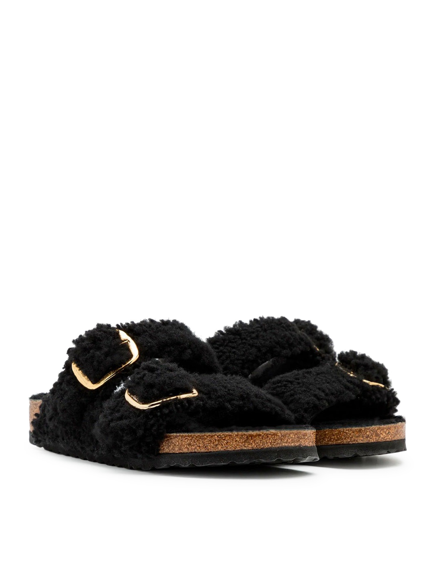 ARIZONA BIG BUCKLE TEDDY SANDALS 1025920BLACKGOLD (BIRKENSTOCK / フラットシューズ ) | BIRKENSTOCK (ビルケンシュトック)(1)