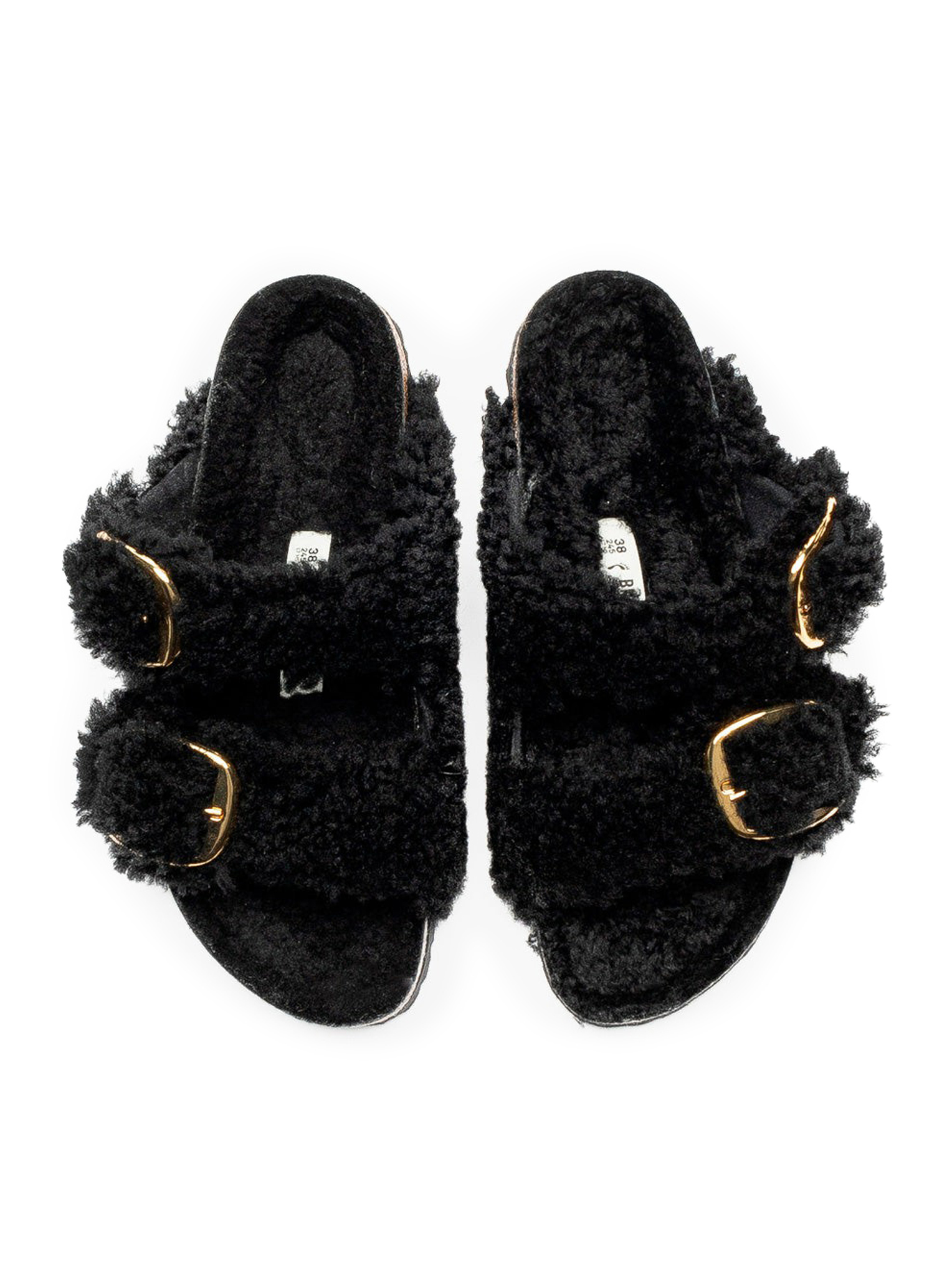 ARIZONA BIG BUCKLE TEDDY SANDALS 1025920BLACKGOLD (BIRKENSTOCK / フラットシューズ ) | BIRKENSTOCK (ビルケンシュトック)(3)