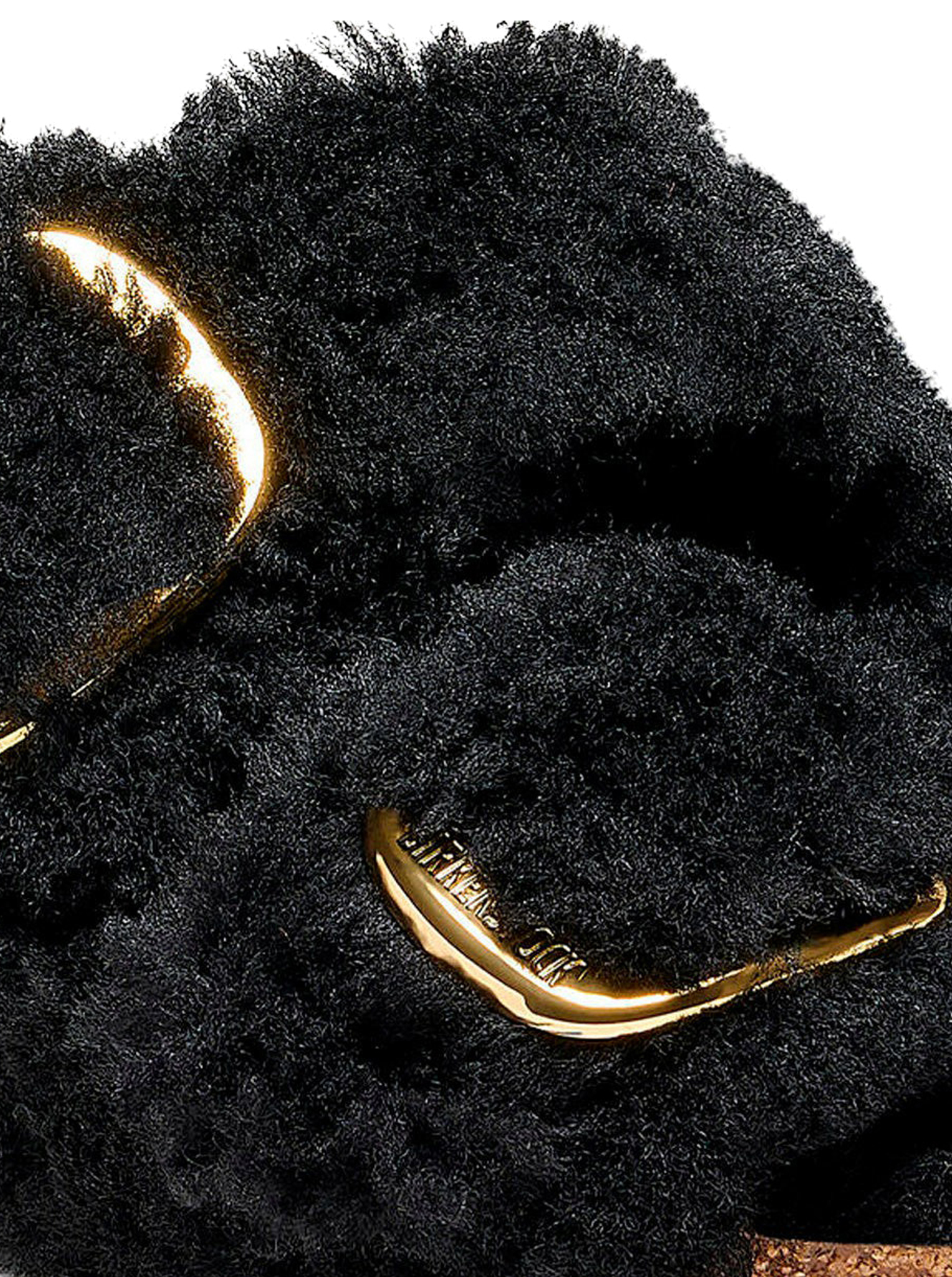 ARIZONA BIG BUCKLE TEDDY SANDALS 1025920BLACKGOLD (BIRKENSTOCK / フラットシューズ ) | BIRKENSTOCK (ビルケンシュトック)(5)