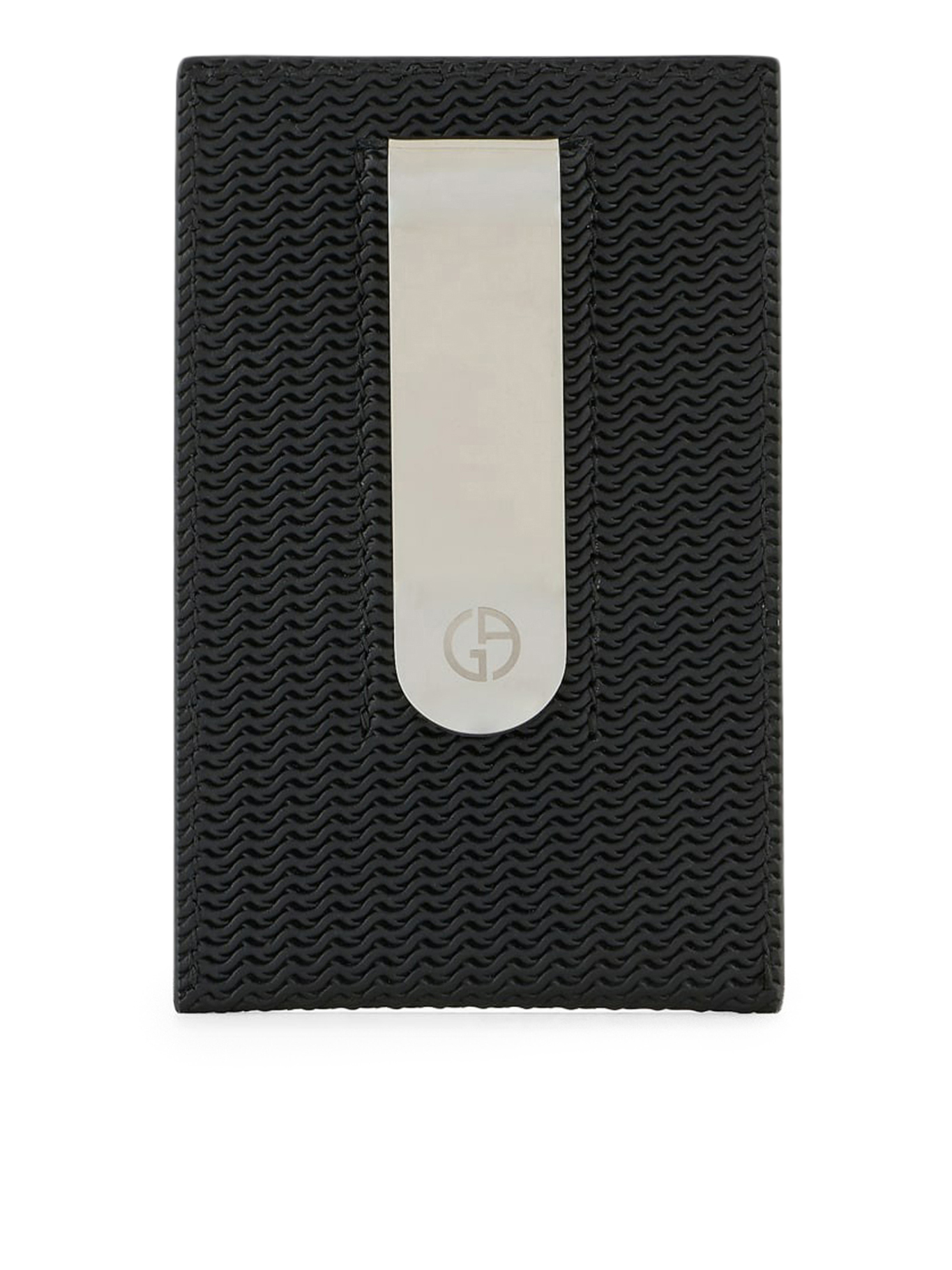 PRINTED LEATHER CARD HOLDER Y2R697YS16E80001 (GIORGIO ARMANI / 財布・カードケース ) | GIORGIO ARMANI (ジョルジオ アルマーニ)(1)
