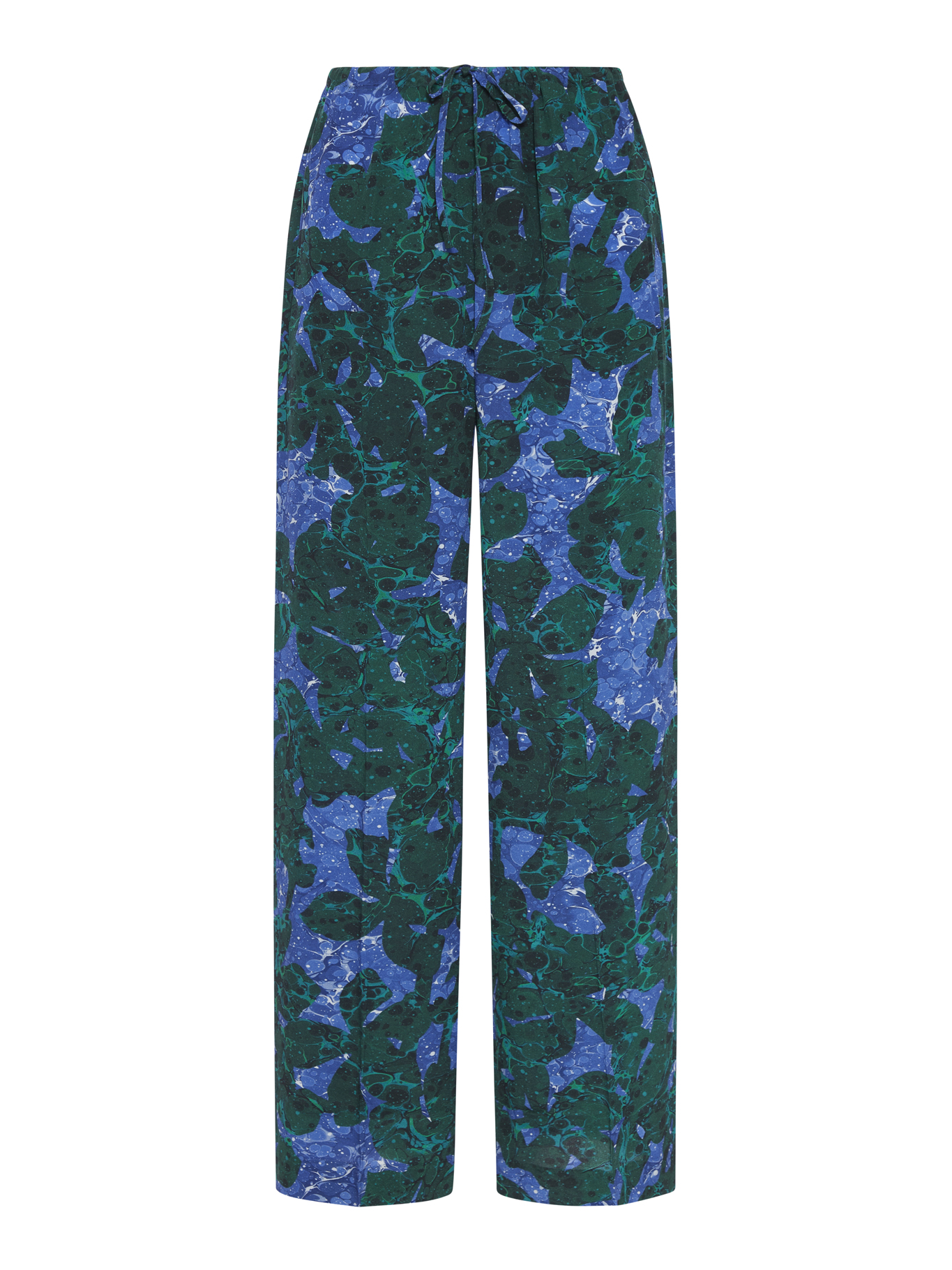 PRINTED SILK TROUSERS 2510109151082612 (Dries Van Noten / パンツ ) | Dries Van Noten (ドリスヴァンノッテン)