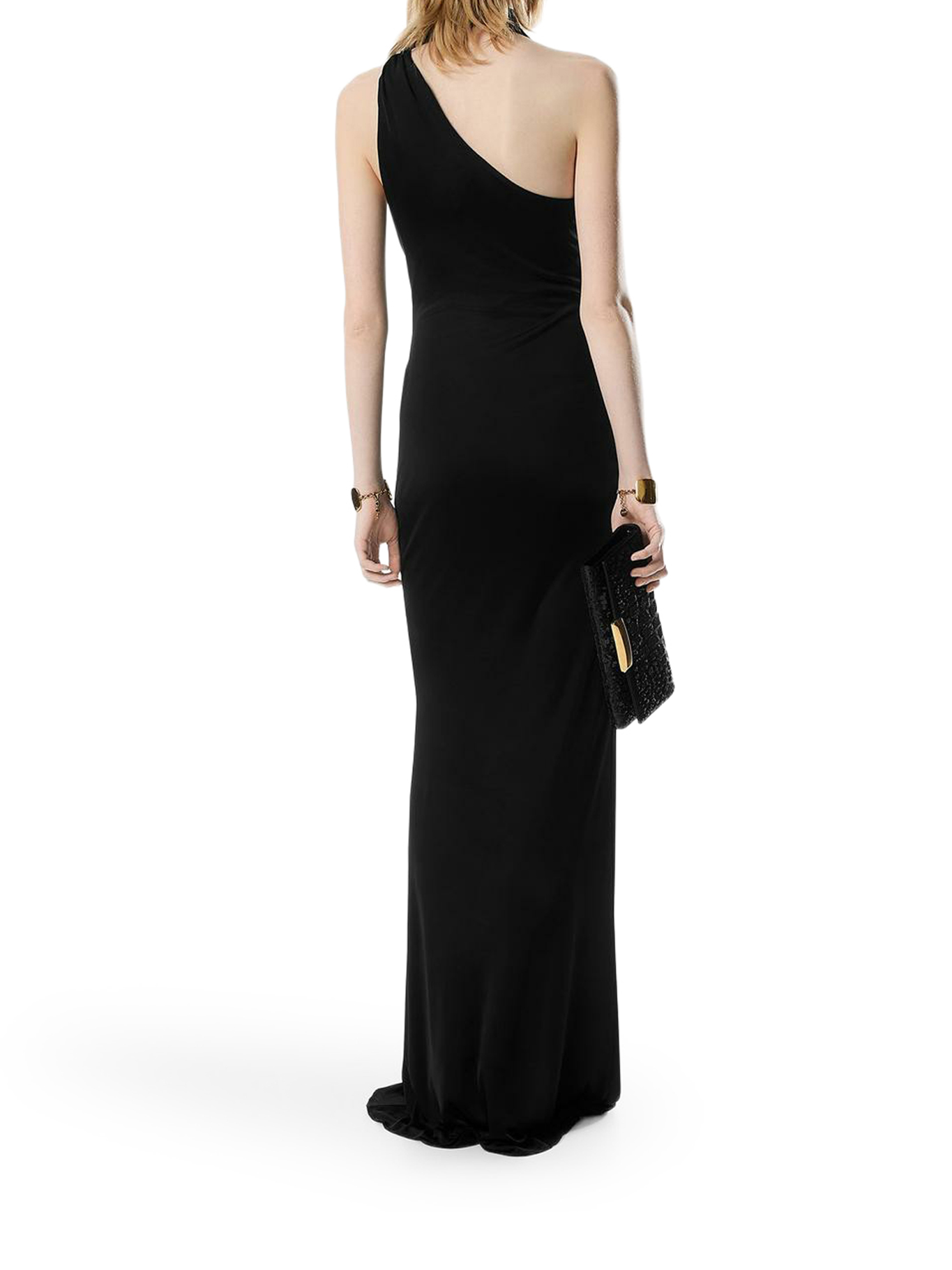 ONE SHOULDER EVENING DRESS WITH SCARF ABJ864JEX169LB999 (TOM FORD / ワンピース・ドレス・オールインワン ) | TOM FORD (トムフォード)(2)