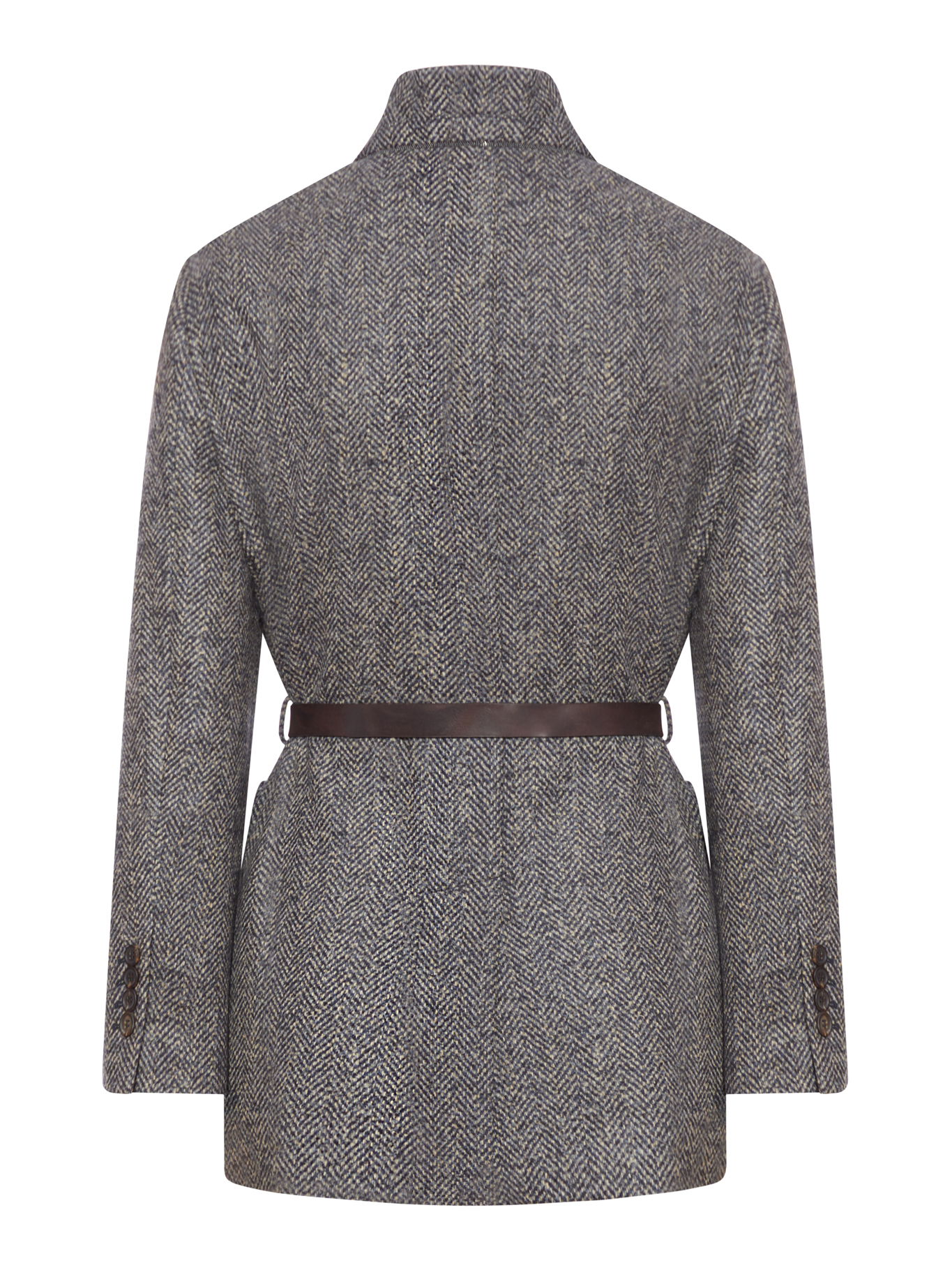 CASHMERE JACKET WITH LEATHER BELT MG5297052C4897 (Brunello Cucinelli / スーツ・ジャケット ) | Brunello Cucinelli (ブルネロ・クチネリ)(1)