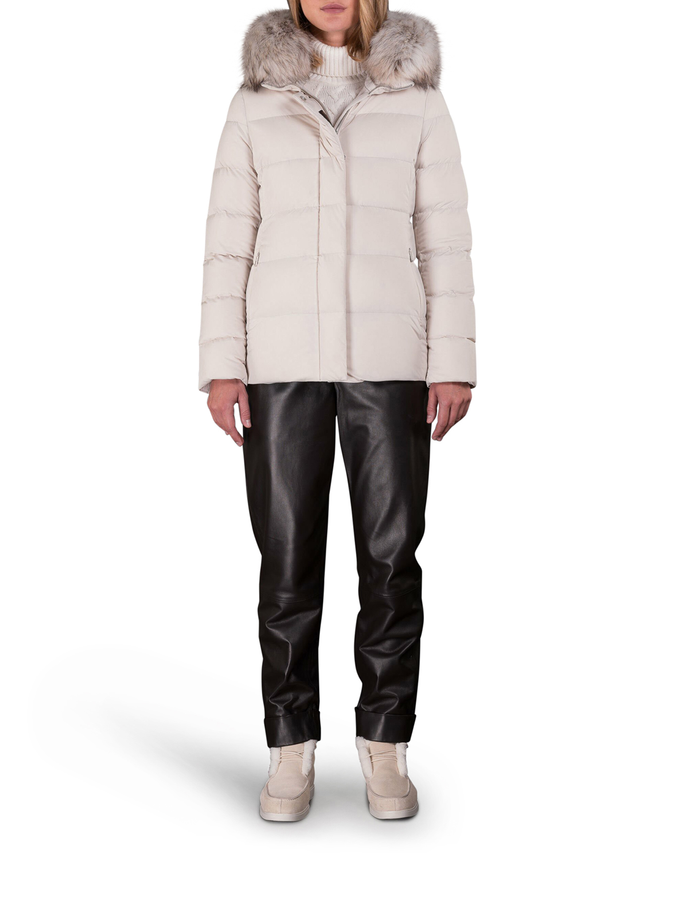 KILIE-FUR-KN DOWN JACKET MODGI100891TEPA009U0119 (MooRER / ダウンジャケット・コート ) | MooRER (ムーレー)(1)