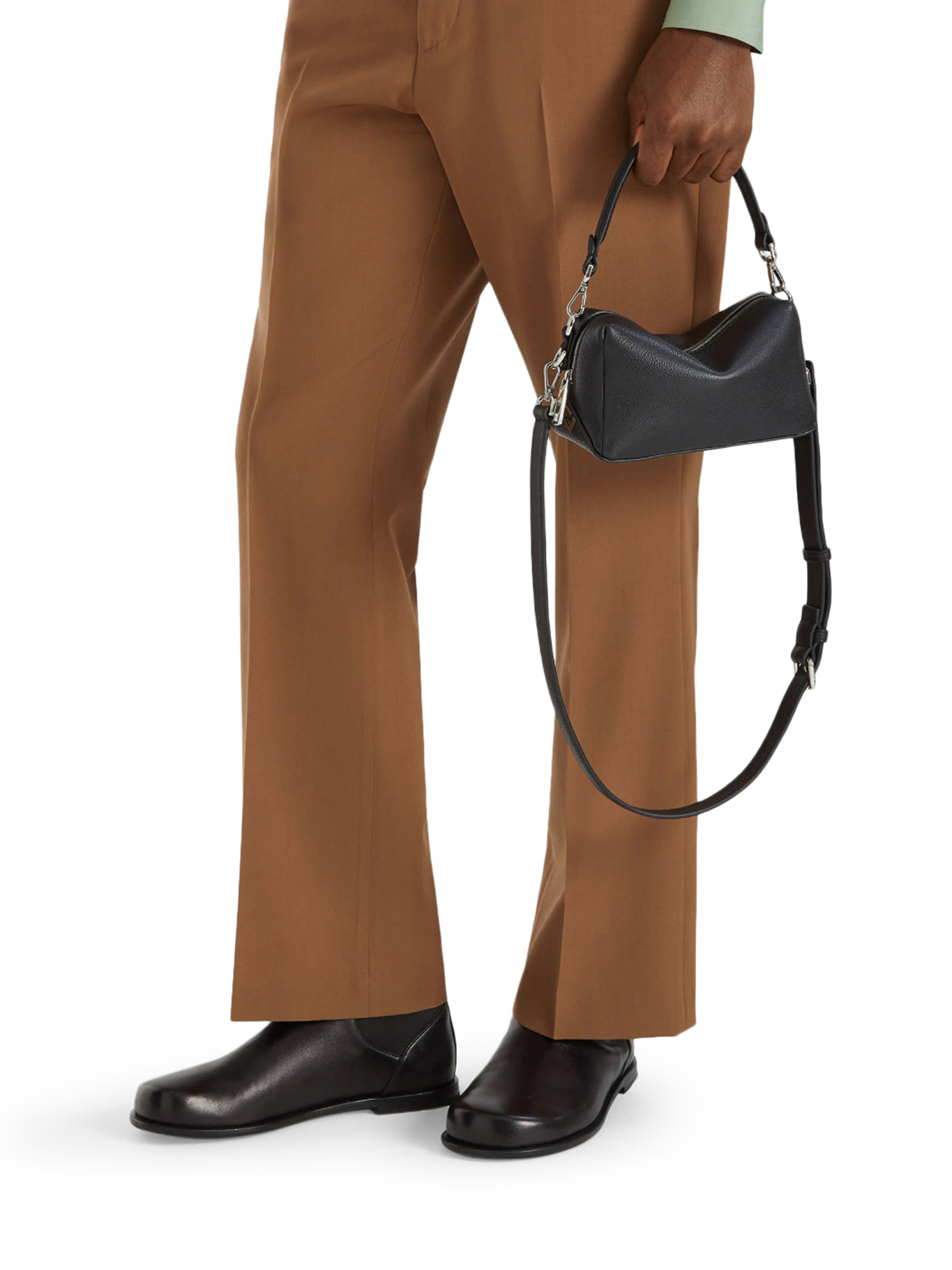 FENDI SMALL BLACK LEATHER BAG 7VA668ASIHF0GXN (FENDI / ハンドバッグ・ショルダーバッグ ) | FENDI (フェンディ)(3)