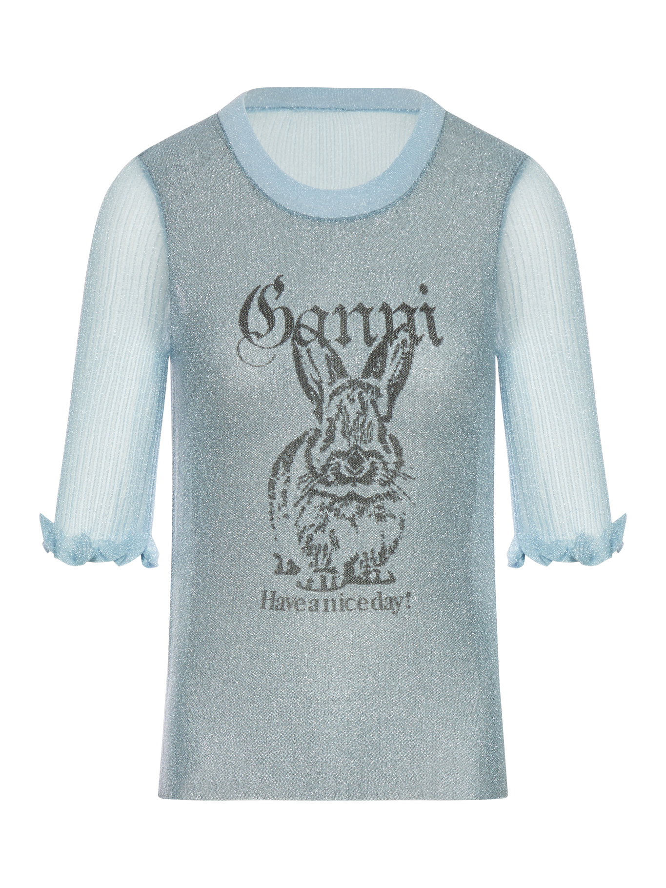 SHEER JACQUARD TOP K2501326 (GANNI / タンクトップ・キャミソール ) | GANNI (ガニー)