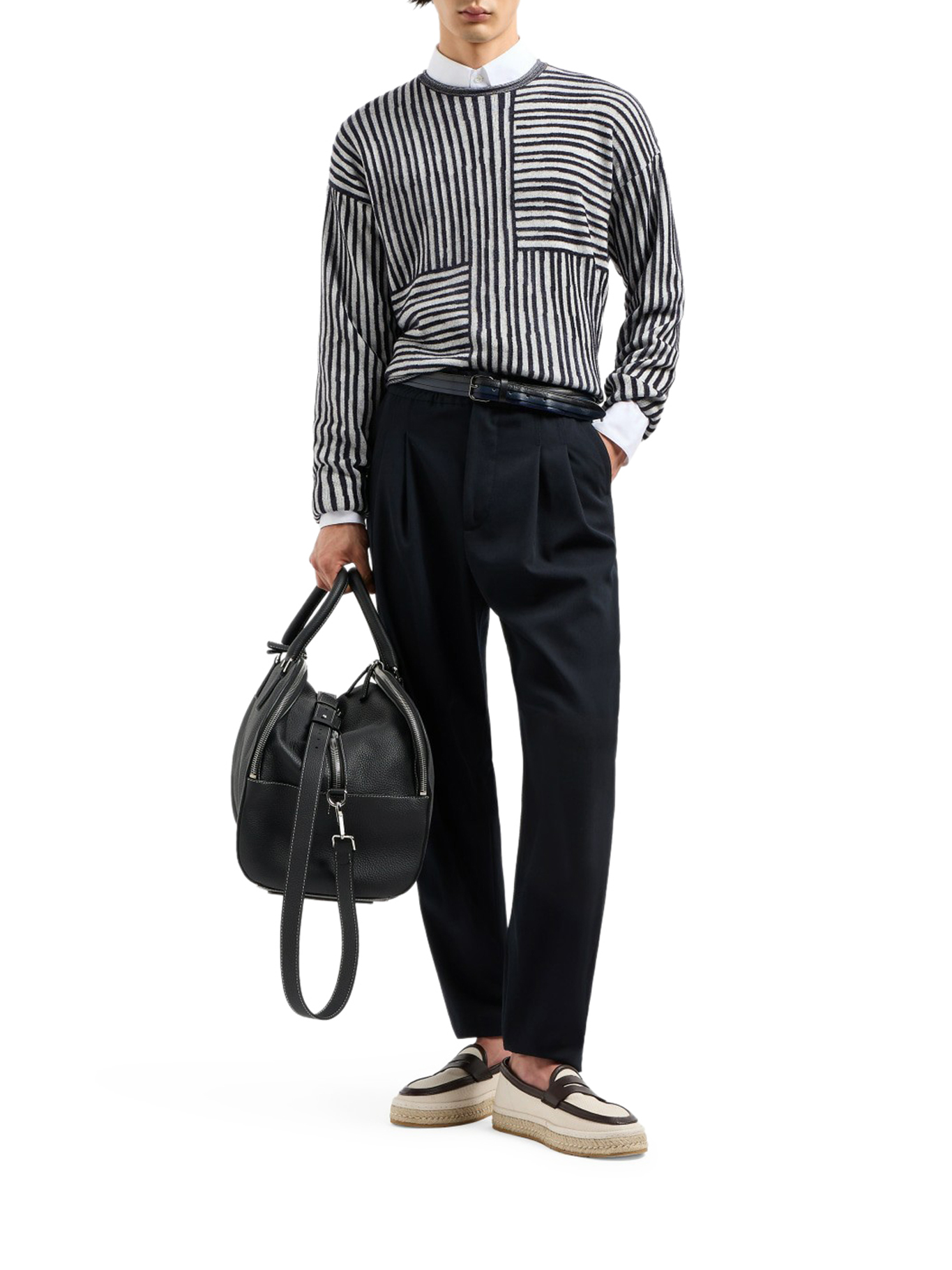 SLIM FIT COTTON SHIRT GM000056TE11184U0002 (GIORGIO ARMANI / シャツ・ブラウス ) | GIORGIO ARMANI (ジョルジオ アルマーニ)(1)