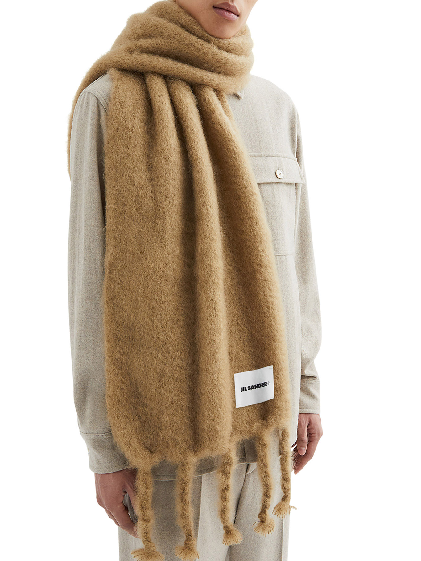 WOOL BLEND SCARF J47TE0113J40041264 (Jil Sander / スカーフ・マフラー ) | Jil Sander (ジルサンダー)(2)