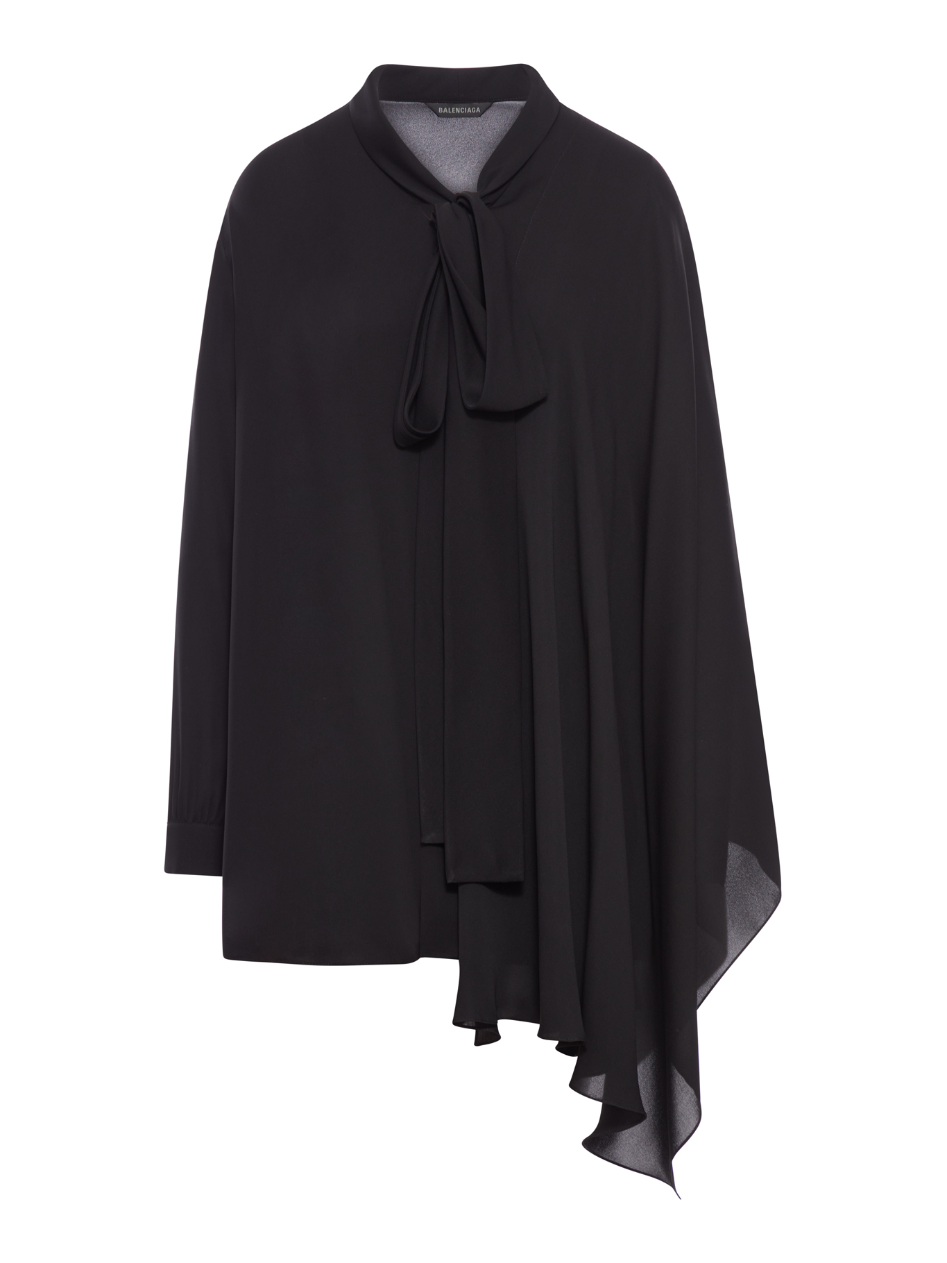 SILK BLOUSE WITH SCARF 839280TIN131000 (Balenciaga / シャツ・ブラウス ) | Balenciaga (バレンシアガ)