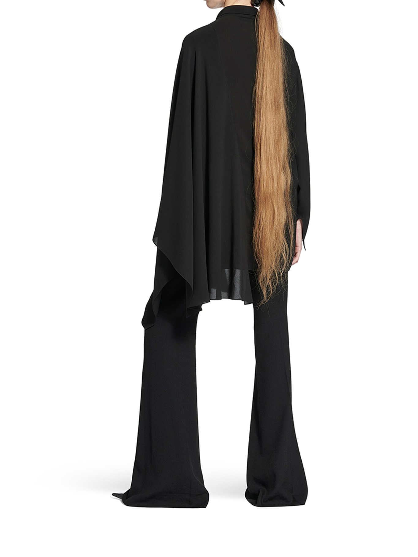 SILK BLOUSE WITH SCARF 839280TIN131000 (Balenciaga / シャツ・ブラウス ) | Balenciaga (バレンシアガ)(3)