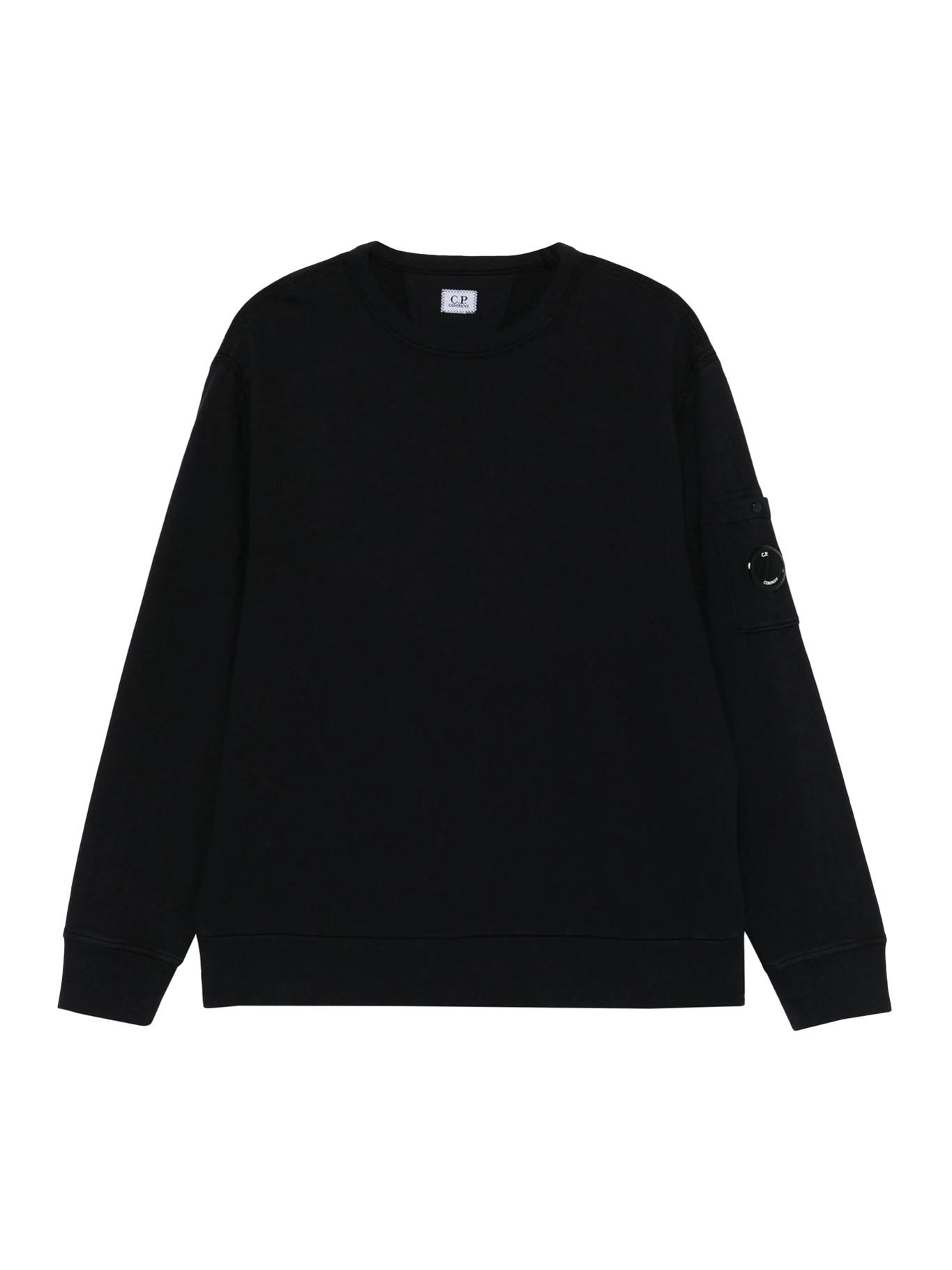 CREWNECK SWEATSHIRT WITH DETAIL ON THE SLEEVE 18CMSS266A110337O888 (C.P. Company / スウェット・フーディー ) | C.P. Company (シーピーカンパニー)