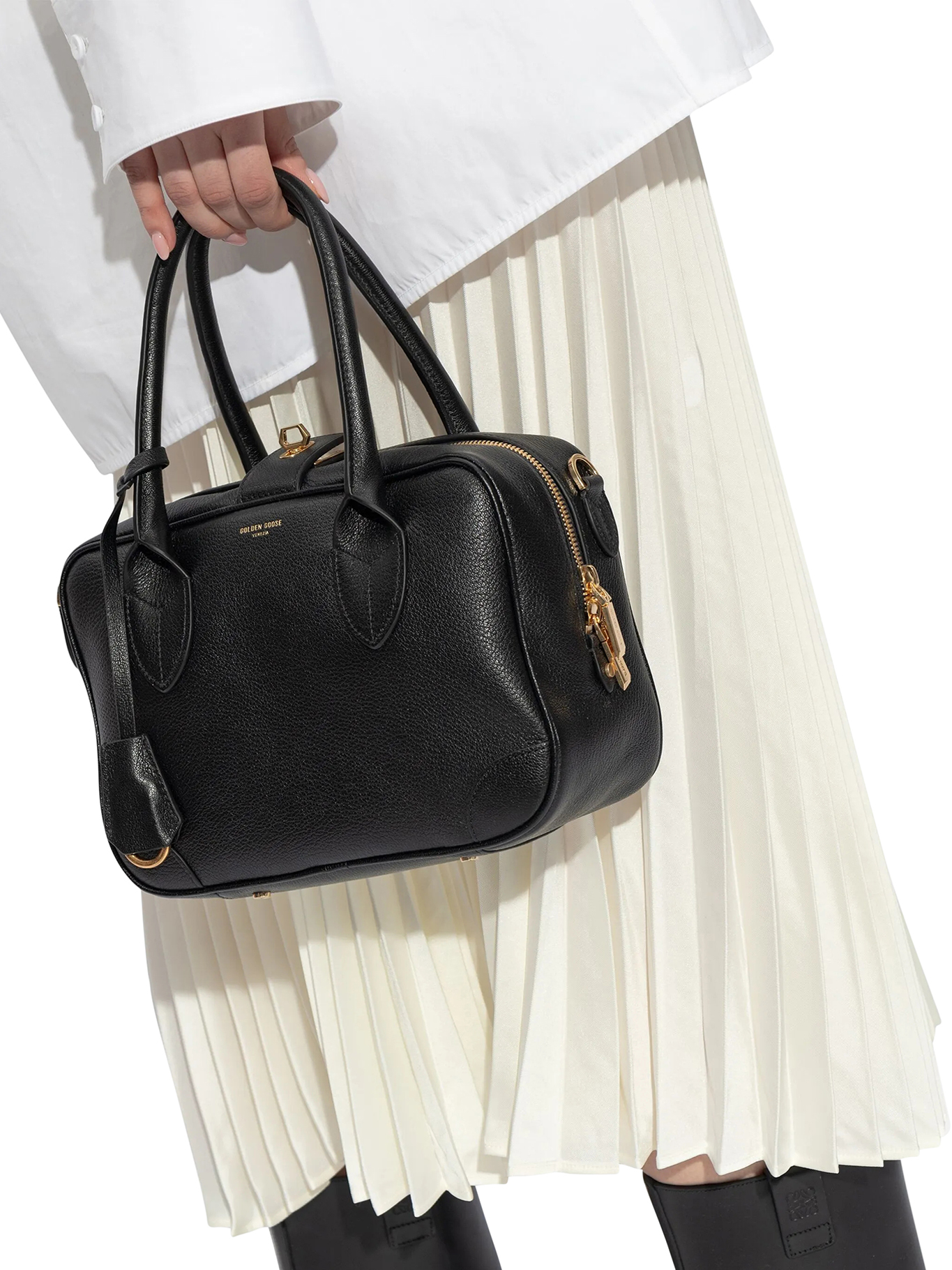 LEATHER TOTE VITA BAG GWA00470A00060290100 (Golden Goose / ハンドバッグ・ショルダーバッグ ) | Golden Goose (ゴールデングース)(1)