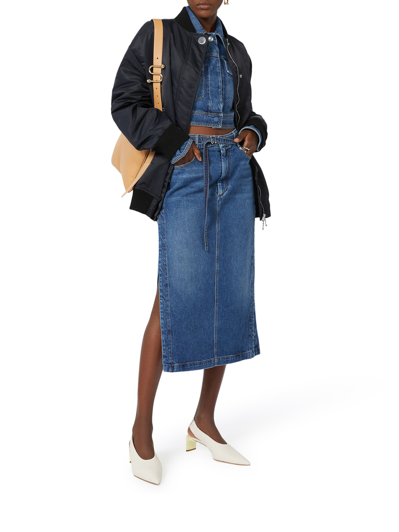 OVERSIZED TWILL BOMBER 2522026041600003 (Sportmax / カジュアルジャケット ) | Sportmax (スポーツマックス)(1)