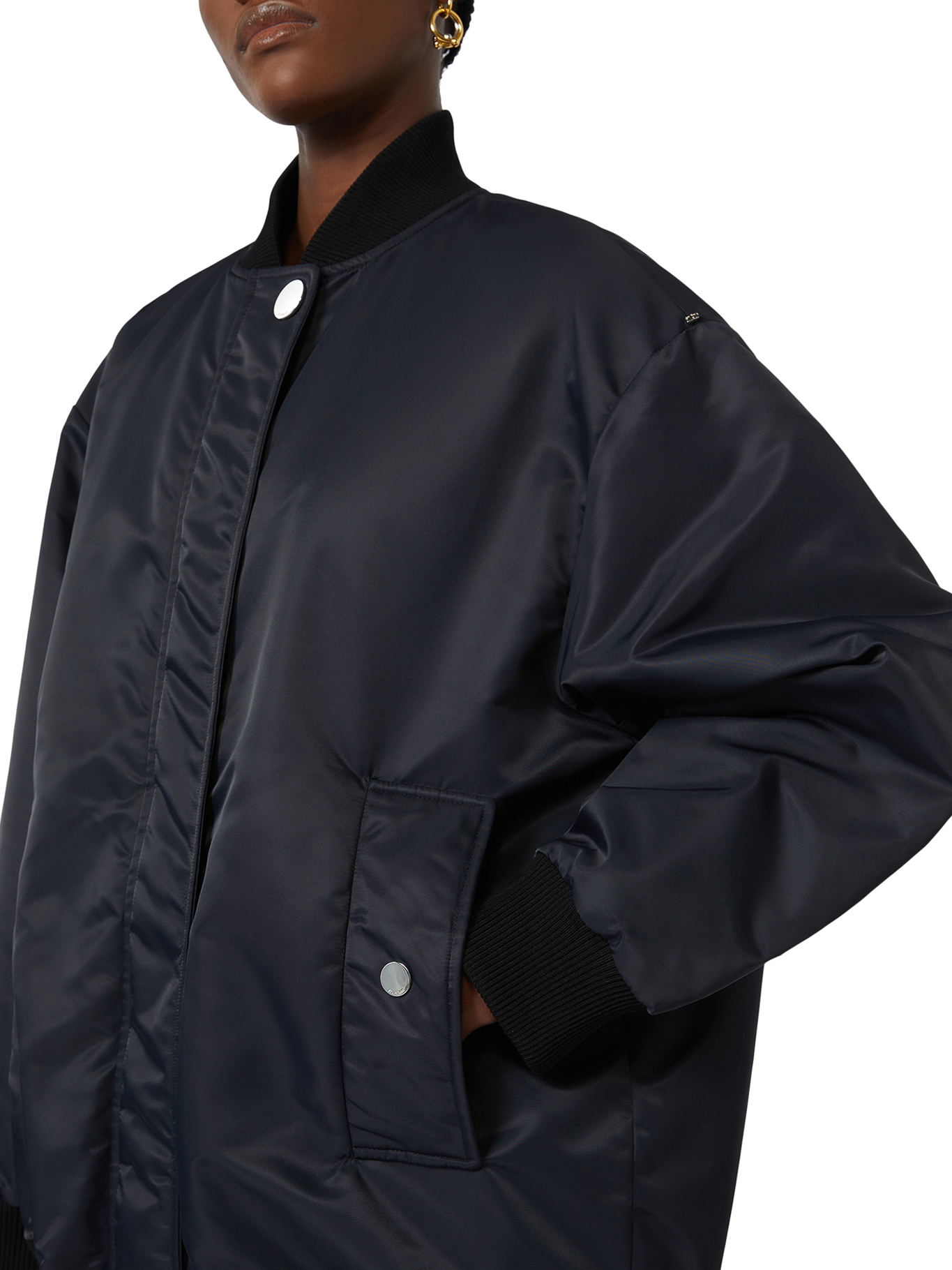 OVERSIZED TWILL BOMBER 2522026041600003 (Sportmax / カジュアルジャケット ) | Sportmax (スポーツマックス)(4)