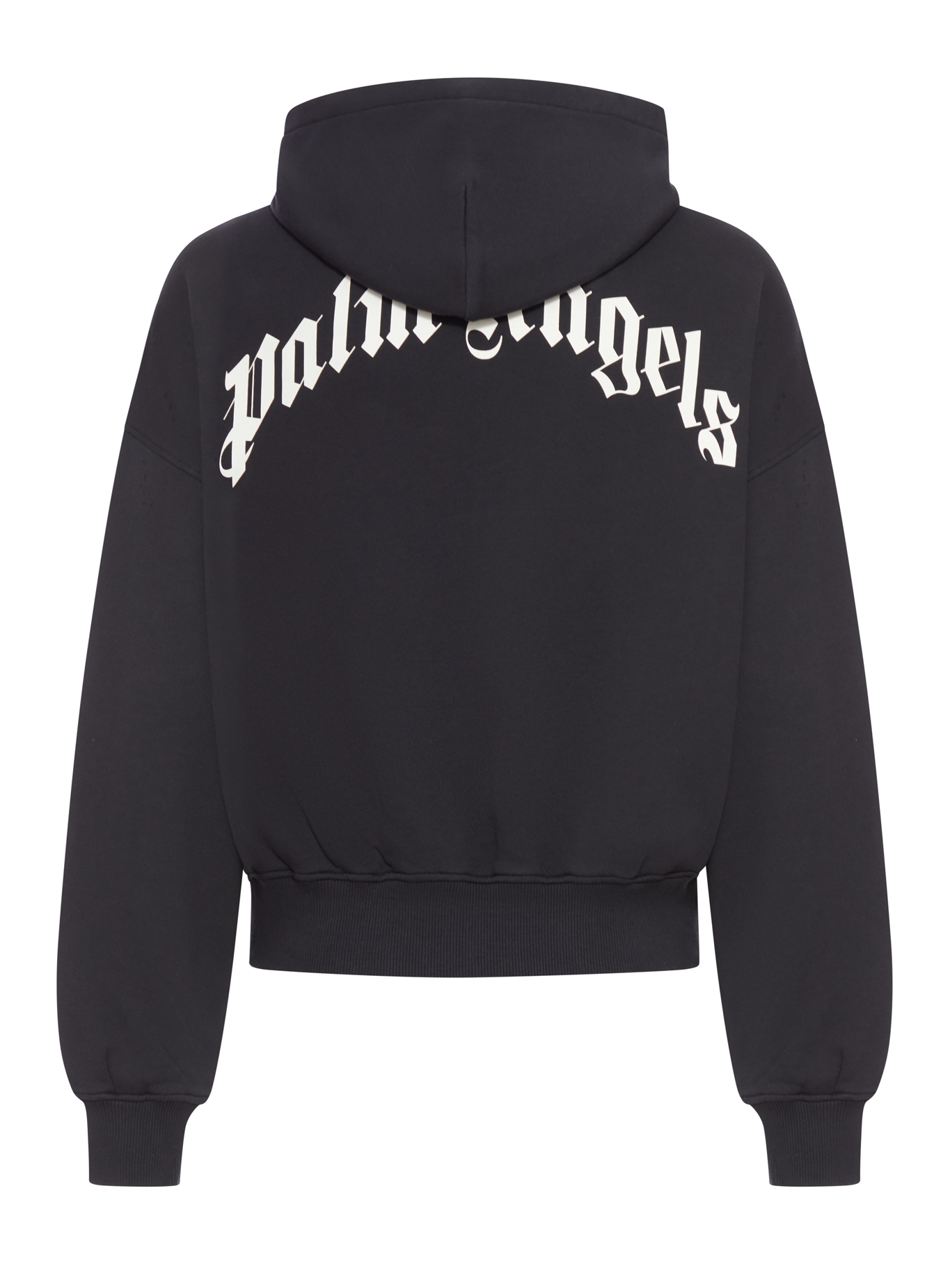SWEATSHIRT WITH CURVED LOGO PMBB17EF25FLE0041003 (Palm Angels / スウェット・フーディー ) | Palm Angels (パームエンジェルス)(1)