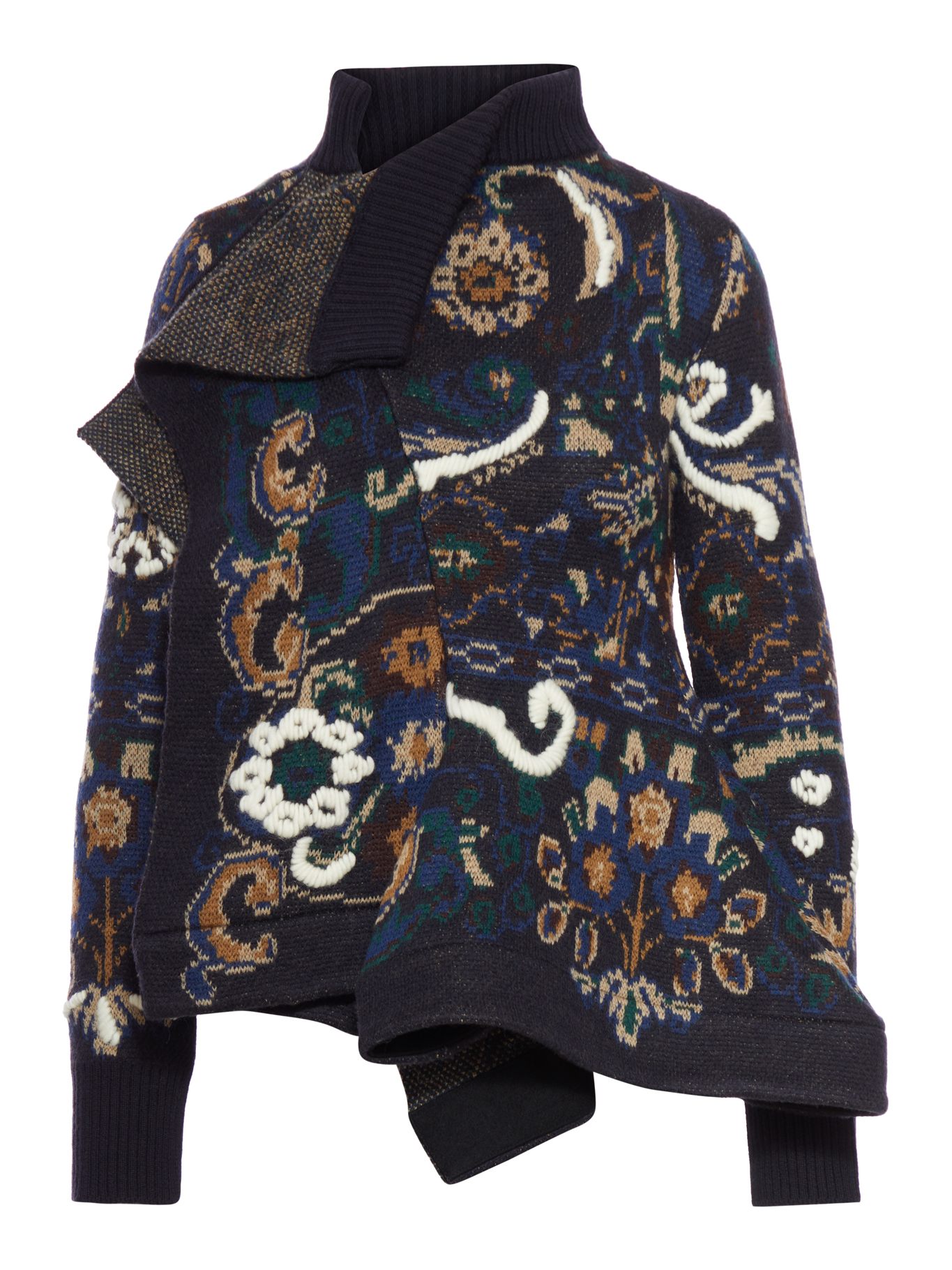 JACQUARD WOOL SWEATER 2507983201 (sacai / カジュアルジャケット ) | sacai (サカイ)