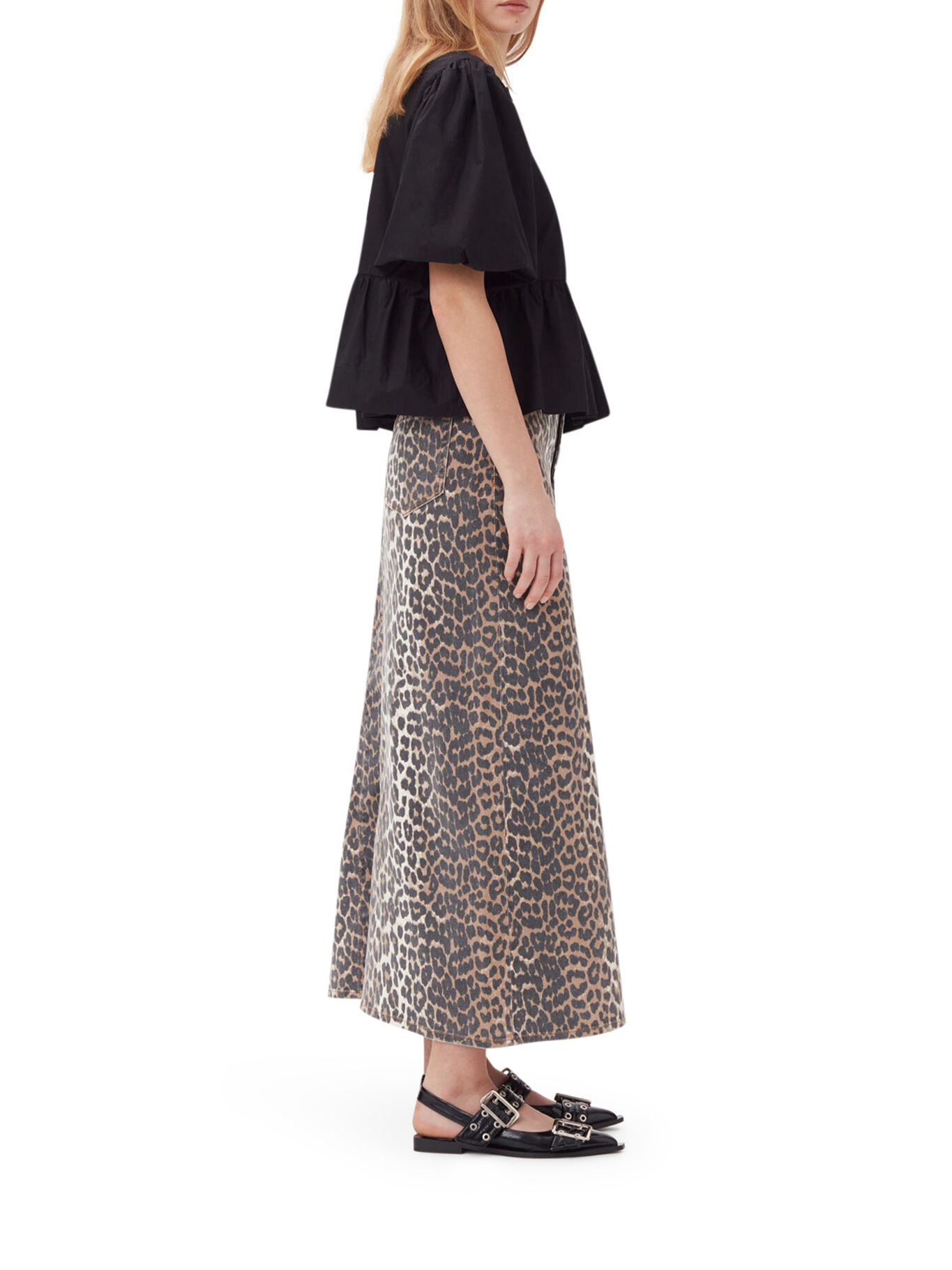 COTTON POPLIN SHIRT F7364099 (GANNI / シャツ・ブラウス ) | GANNI (ガニー)(4)