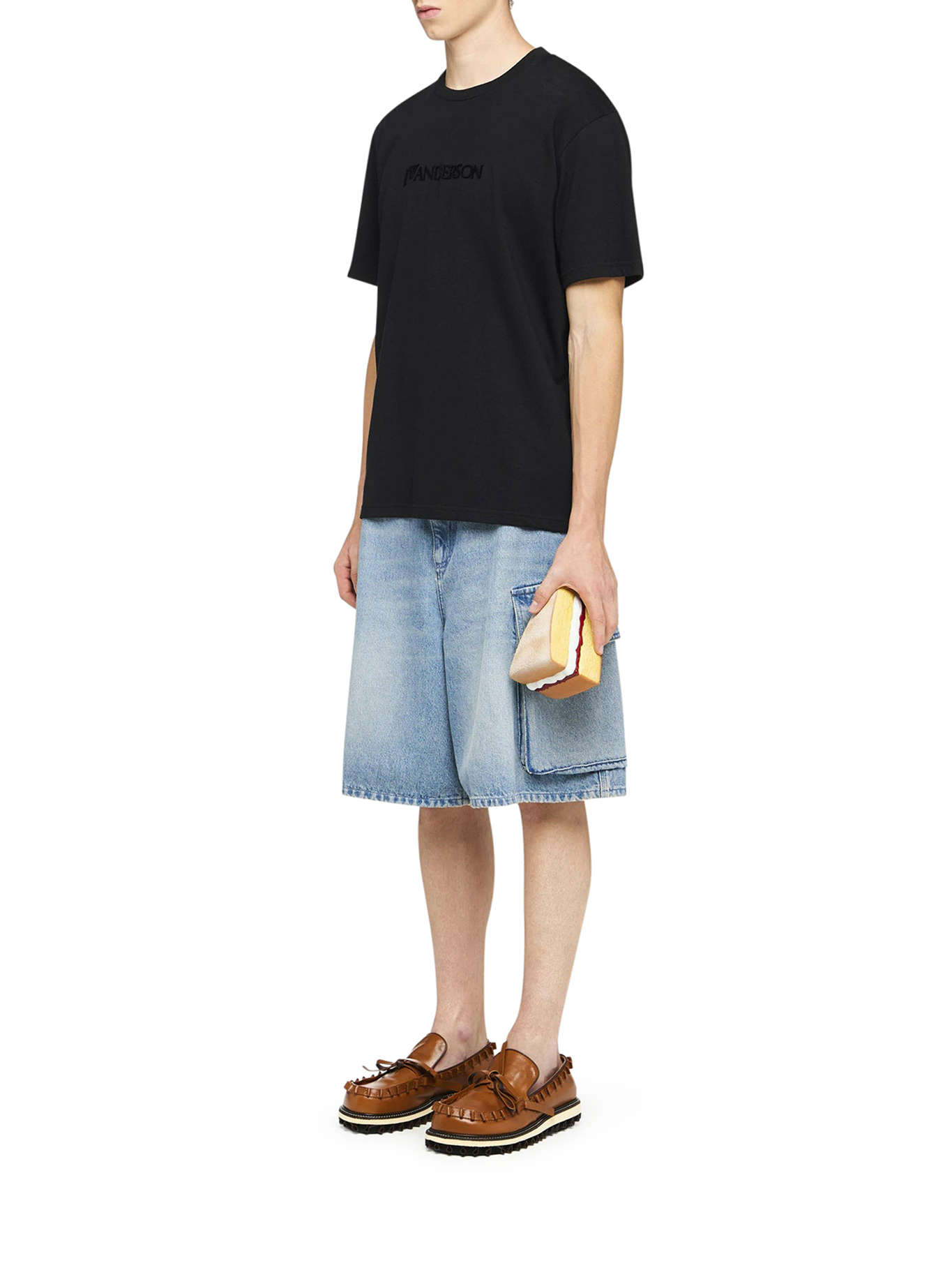 LOGO EMBROIDERY T-SHIRT JT0258PG1510999 (JW Anderson / Tシャツ・カットソー ) | JW Anderson (ジェイダブリュー アンダーソン)(1)