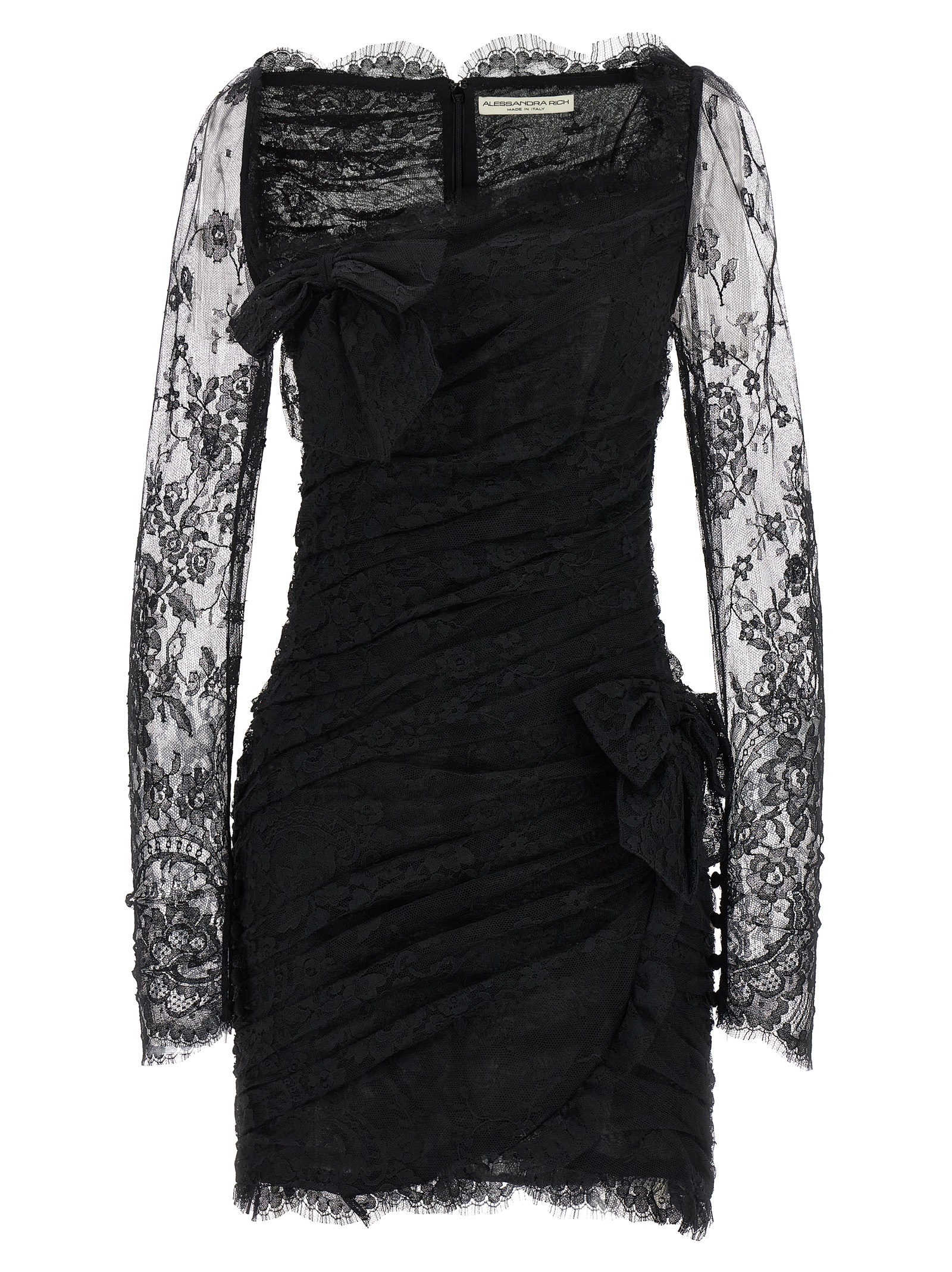 Draped dress. FABX4125P46230900 (ALESSANDRA RICH / ワンピース・ドレス・オールインワン ) | ALESSANDRA RICH (アレッサンドラ リッチ)