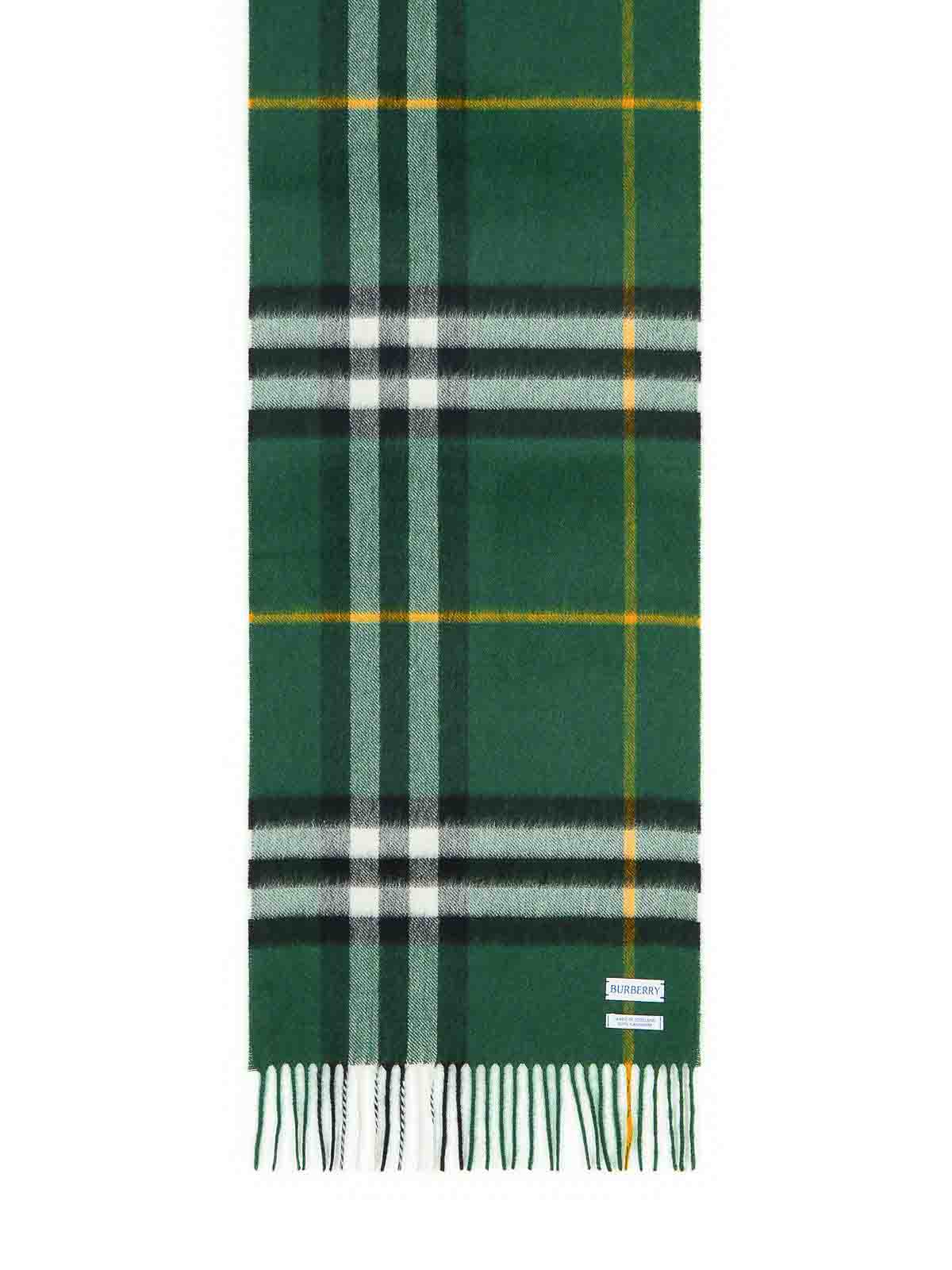 Mu Giant Green Cashmere Scarf 8094653 (Burberry / スカーフ・マフラー ) | Burberry (バーバリー)