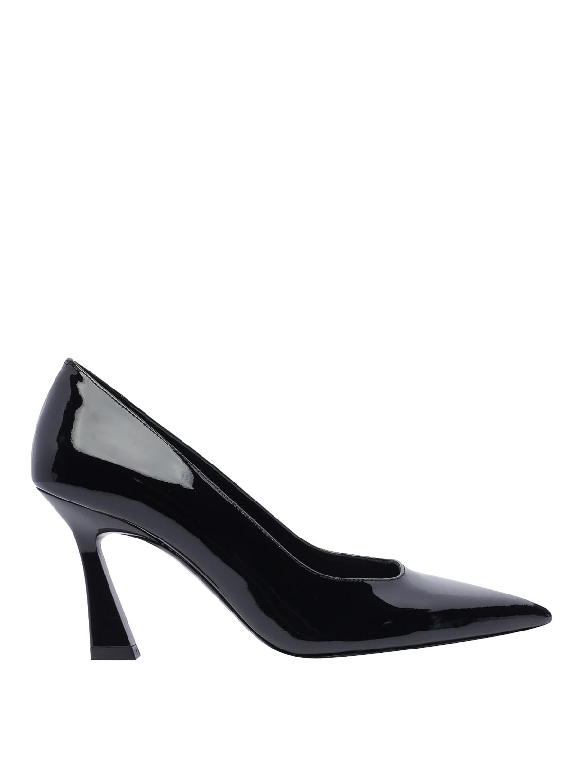Vinnie Dcollete SJ440VINNIE85PUMPPATBLK (STUART WEITZMAN / パンプス・ハイヒール ) | STUART WEITZMAN (スチュアートワイツマン)