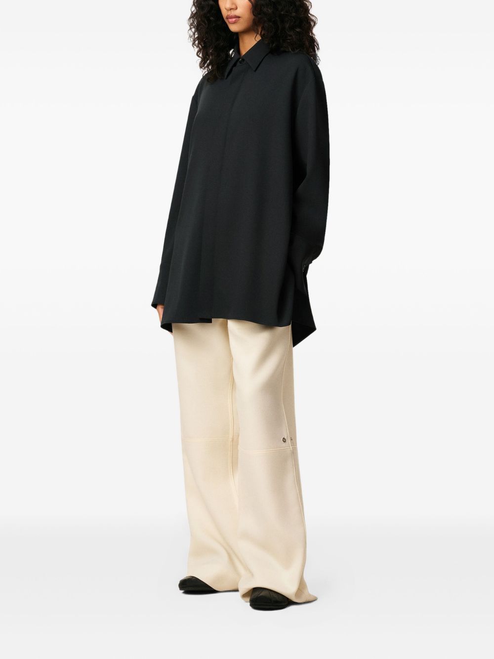 Ami Paris Shirts Grey FSH782WV0067020 (AMI Paris / シャツ・ブラウス ) | AMI Paris (アミパリス)(5)