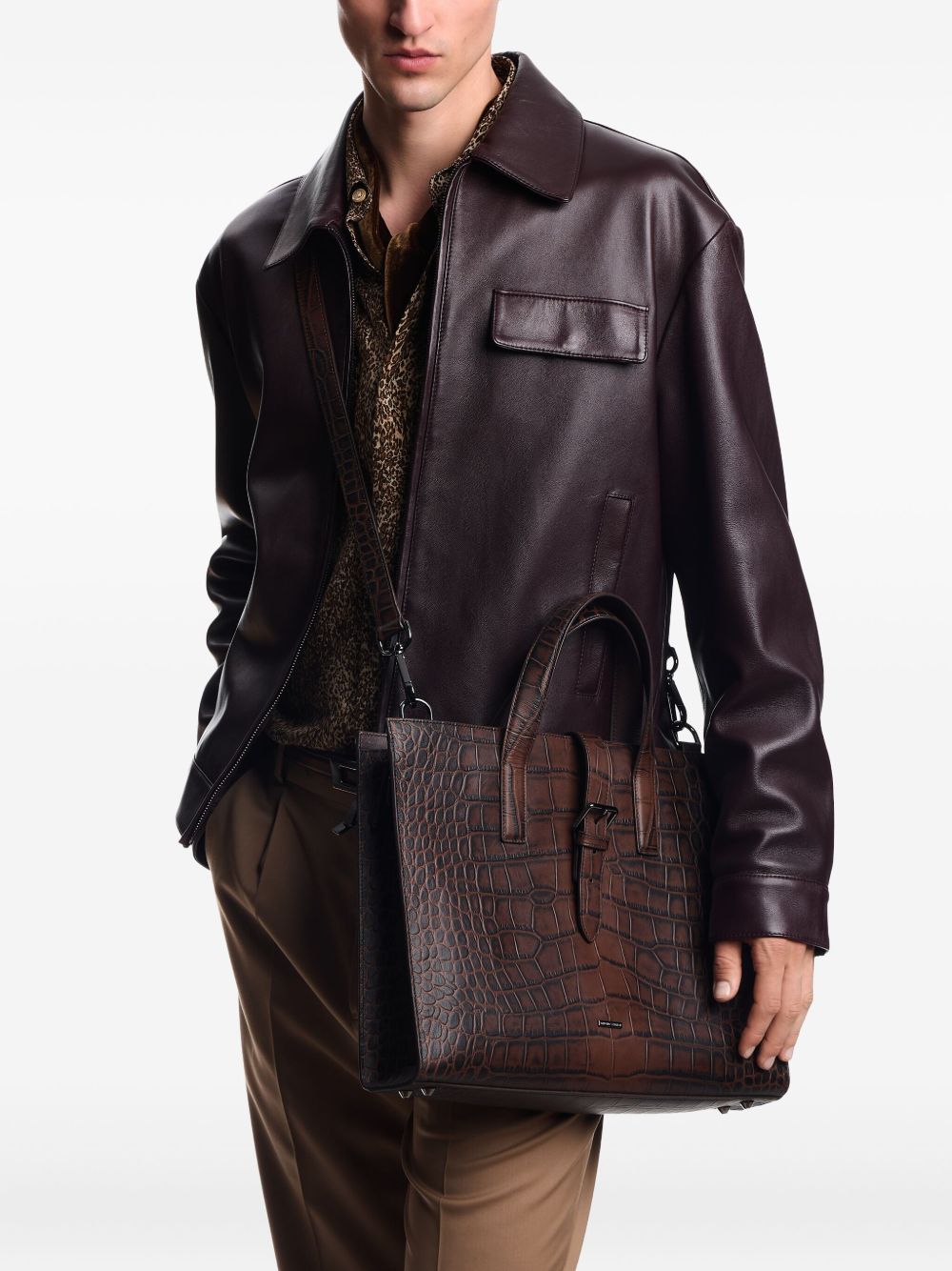 Emporio Armani Bags.. Brown EM003617AF19384U8125 (EMPORIO ARMANI / ハンドバッグ・ショルダーバッグ ) | EMPORIO ARMANI (エンポリオ アルマーニ)(2)