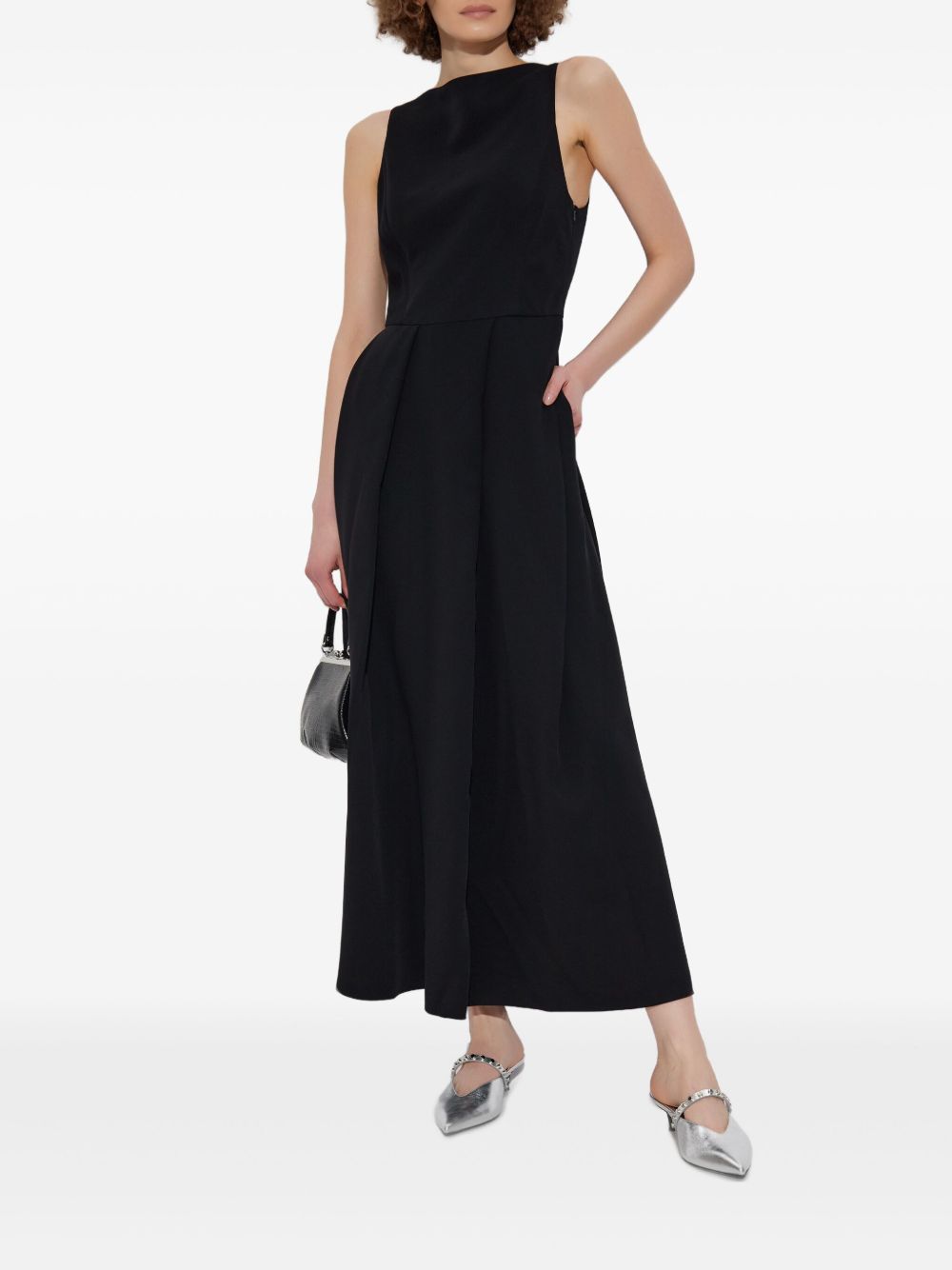 Emporio Armani Dresses Black EW002719AF10206UC001 (EMPORIO ARMANI / ワンピース・ドレス・オールインワン ) | EMPORIO ARMANI (エンポリオ アルマーニ)(4)