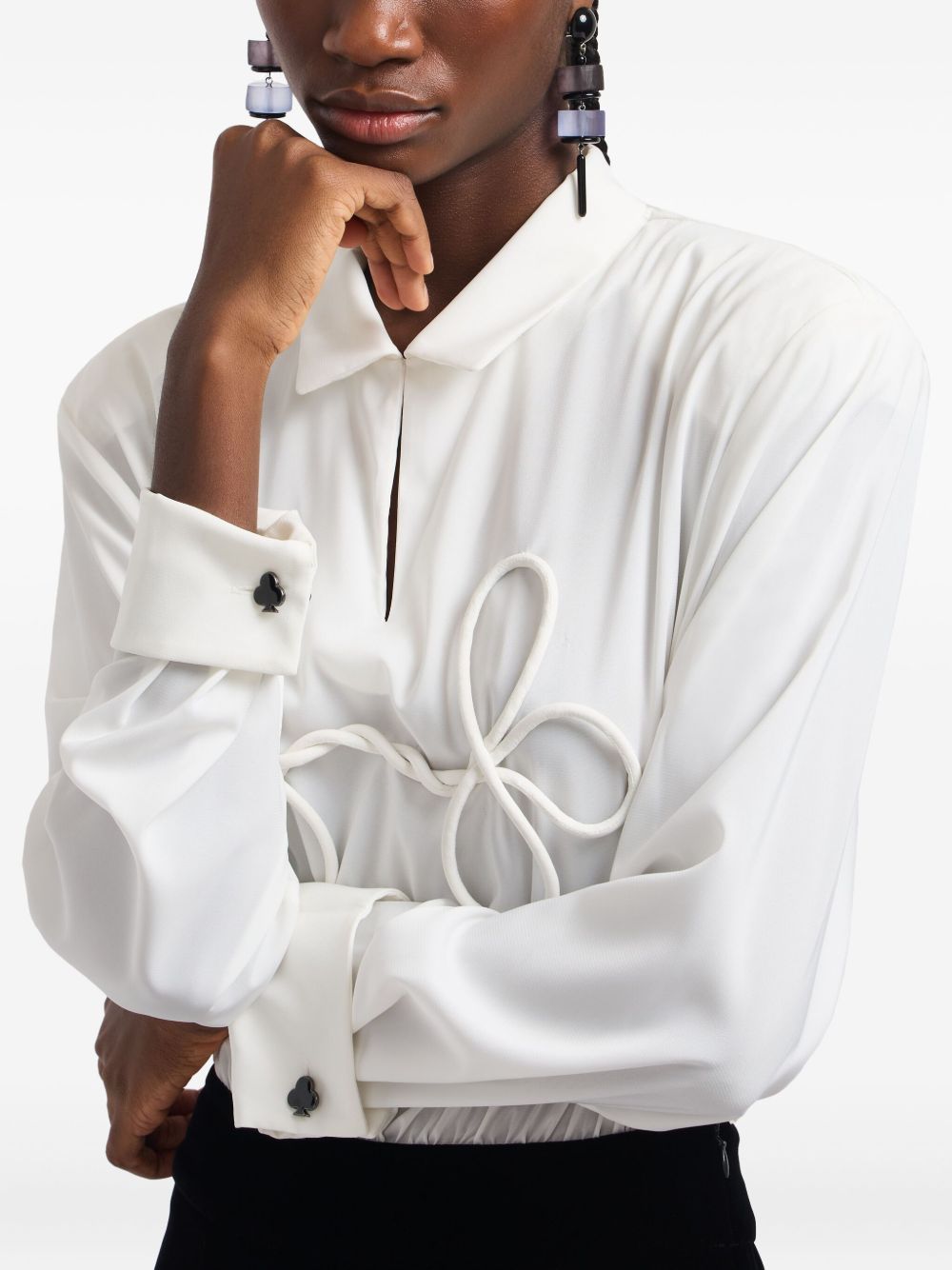 Emporio Armani Dresses Black EW001344AF10208UC001 (EMPORIO ARMANI / ワンピース・ドレス・オールインワン ) | EMPORIO ARMANI (エンポリオ アルマーニ)(2)