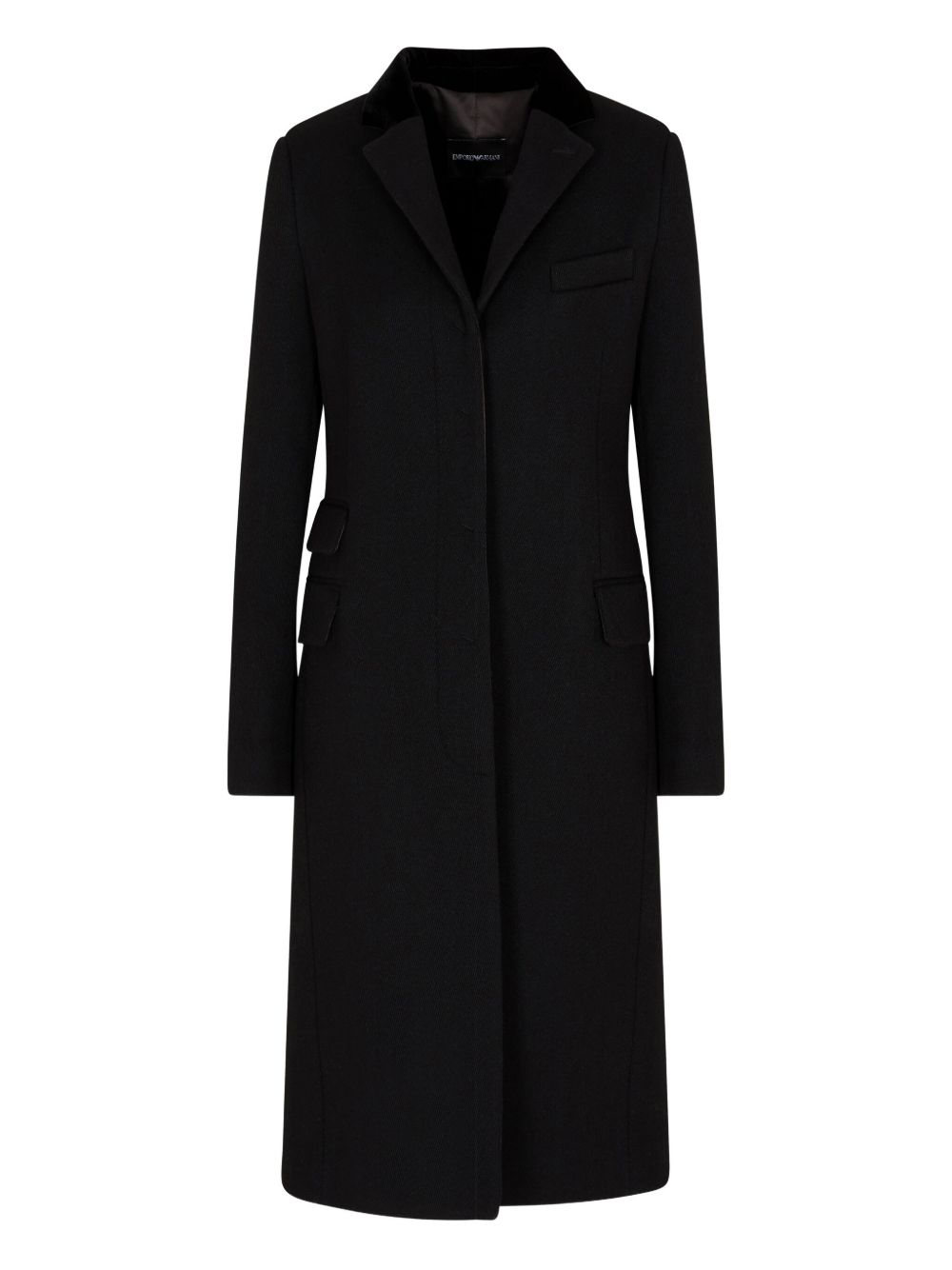 Emporio Armani Coats Black EW001384AF10228UC001 (EMPORIO ARMANI / コート ) | EMPORIO ARMANI (エンポリオ アルマーニ)