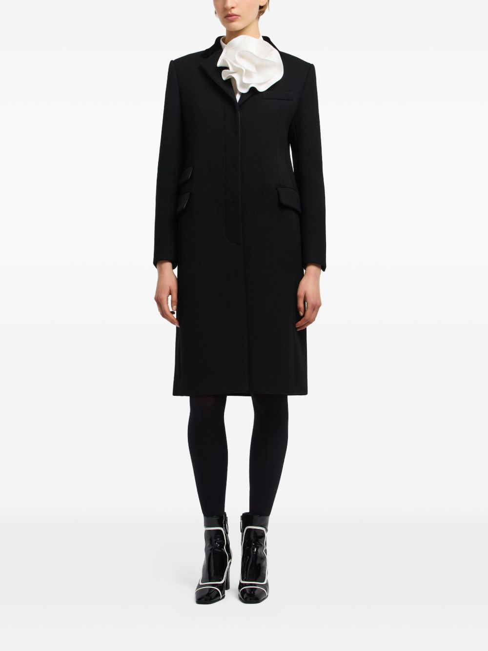 Emporio Armani Coats Black EW001384AF10228UC001 (EMPORIO ARMANI / コート ) | EMPORIO ARMANI (エンポリオ アルマーニ)(3)