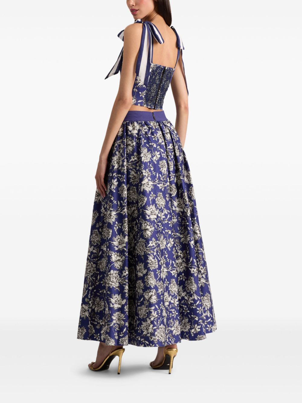 Alice + Olivia Skirts Blue CC507P94303H458 (alice + olivia / スカート ) | alice + olivia (アリス アンド オリビア)(3)