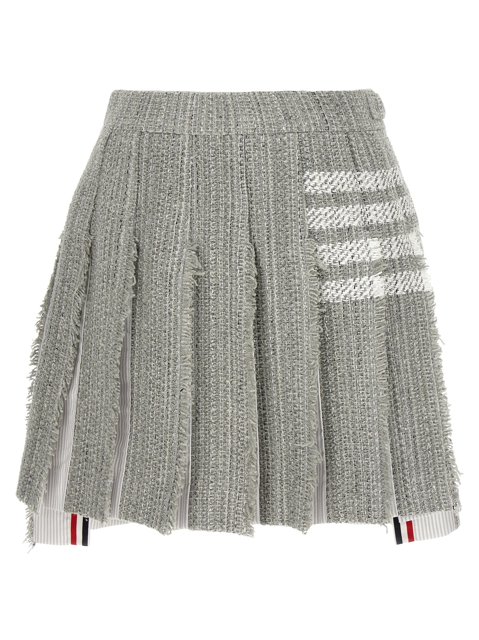 Pleated tweed skirt FGC724TF0512035 (Thom Browne / スカート ) | Thom Browne (トム・ブラウン)