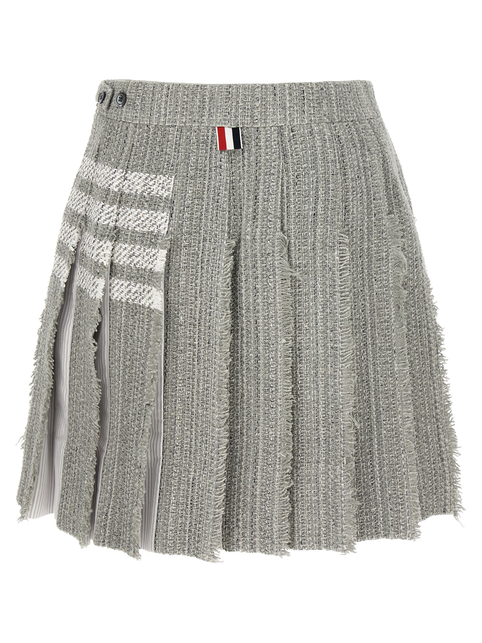 Pleated tweed skirt FGC724TF0512035 (Thom Browne / スカート ) | Thom Browne (トム・ブラウン)(1)