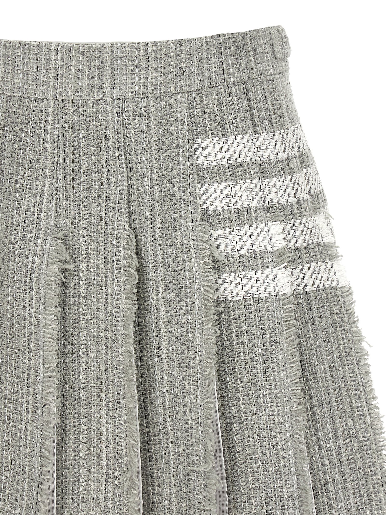 Pleated tweed skirt FGC724TF0512035 (Thom Browne / スカート ) | Thom Browne (トム・ブラウン)(2)