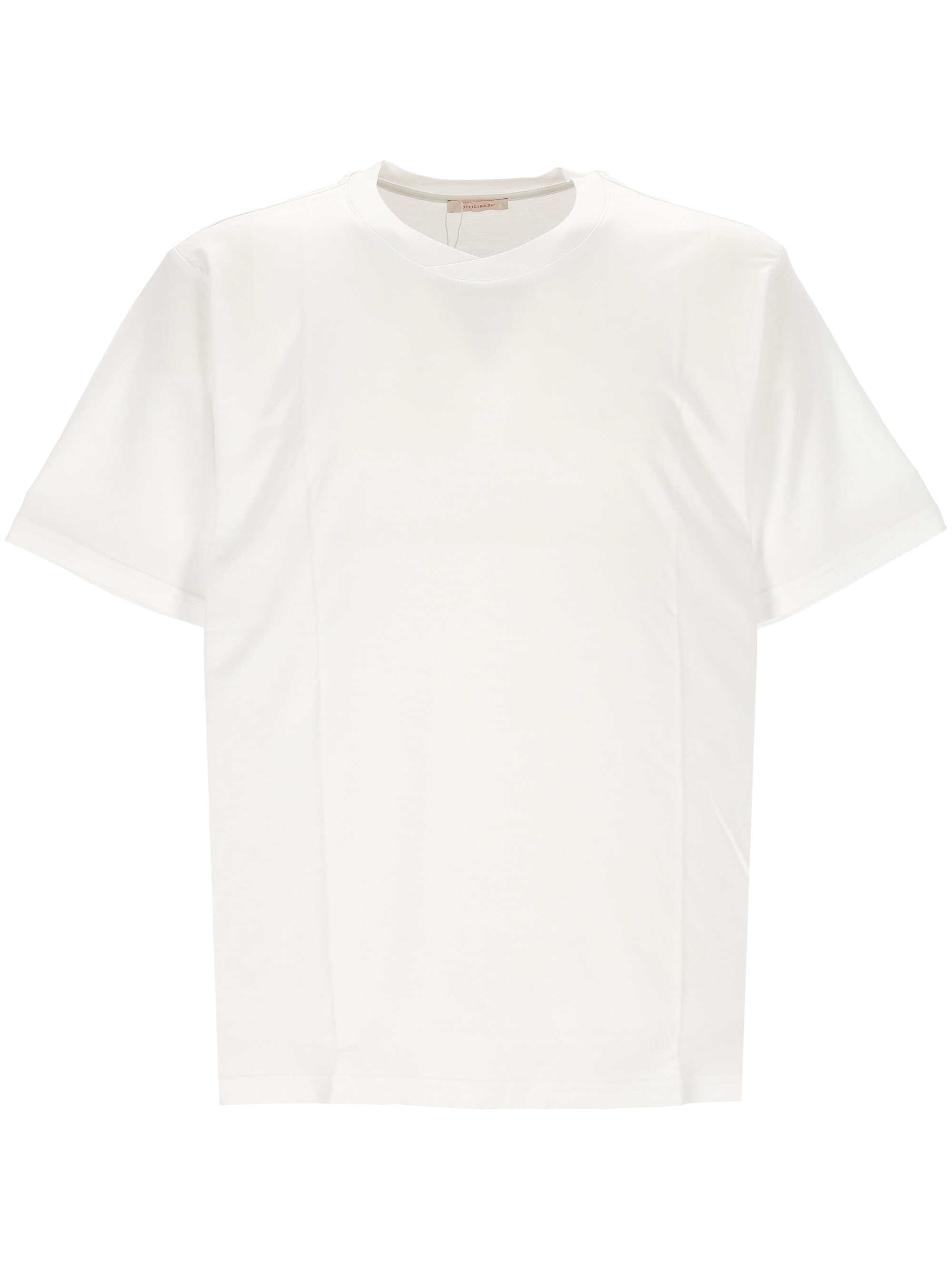 Officina36 T-shirts and Polos White CUPF29BIANCO (OFFICINA36 / Tシャツ・カットソー ) | OFFICINA36 (オフィチーナ トレンタセイ)