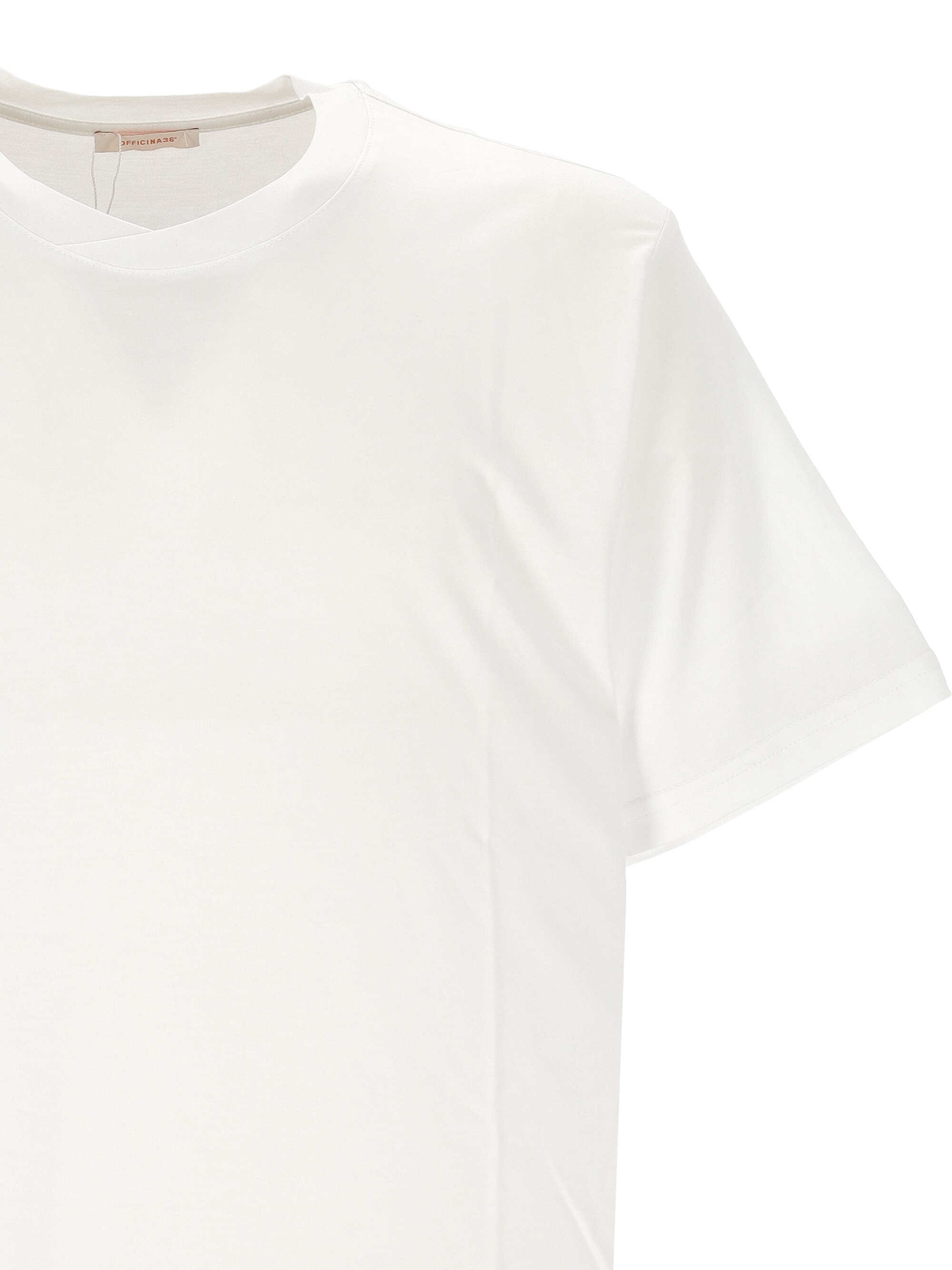 Officina36 T-shirts and Polos White CUPF29BIANCO (OFFICINA36 / Tシャツ・カットソー ) | OFFICINA36 (オフィチーナ トレンタセイ)(1)