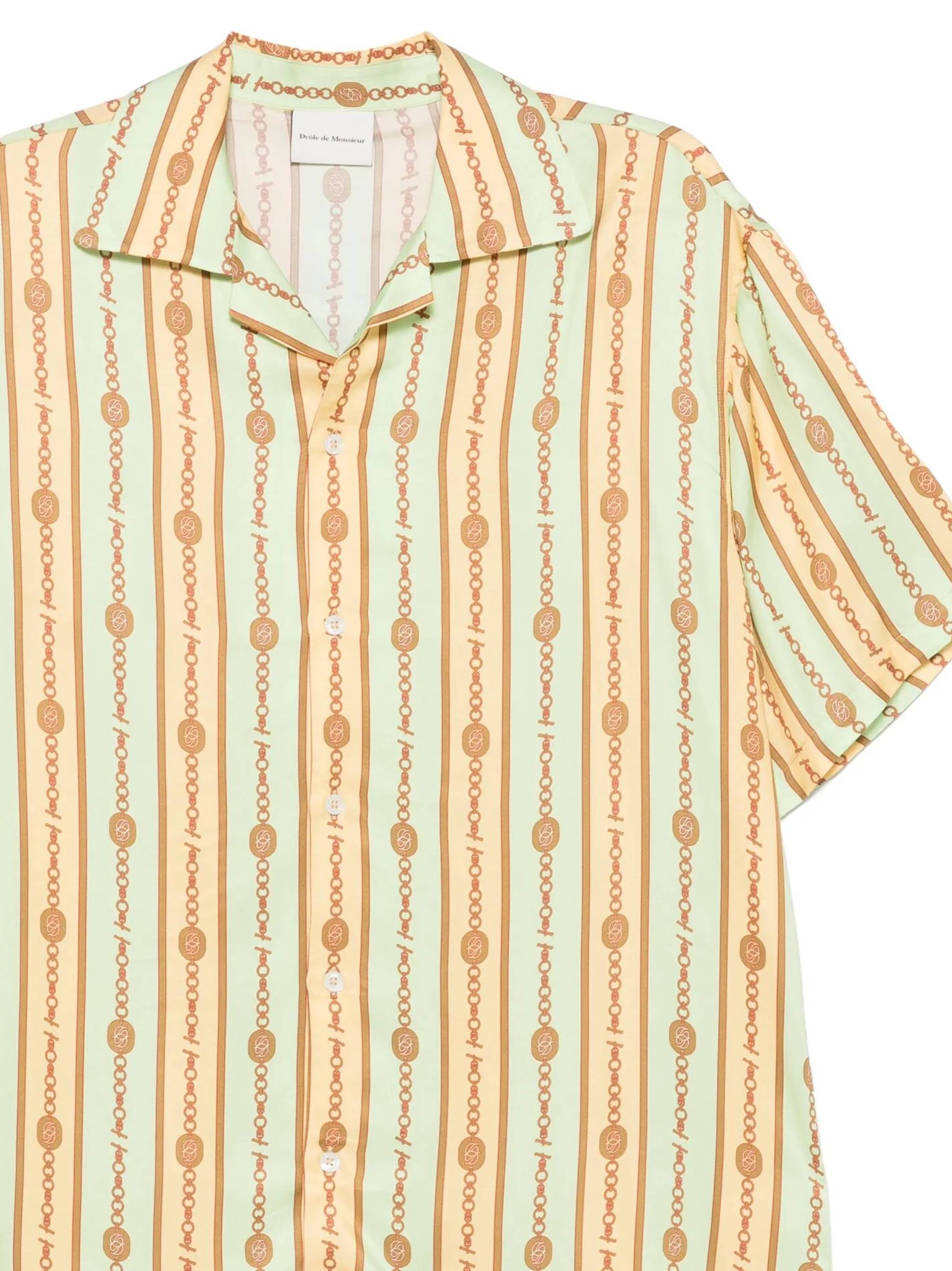 DROLE DE MONSIEUR Shirts GSH204VI016LGN (Drôle De Monsieur / シャツ・ブラウス ) | Drôle De Monsieur (ドロールドムッシュ)(1)