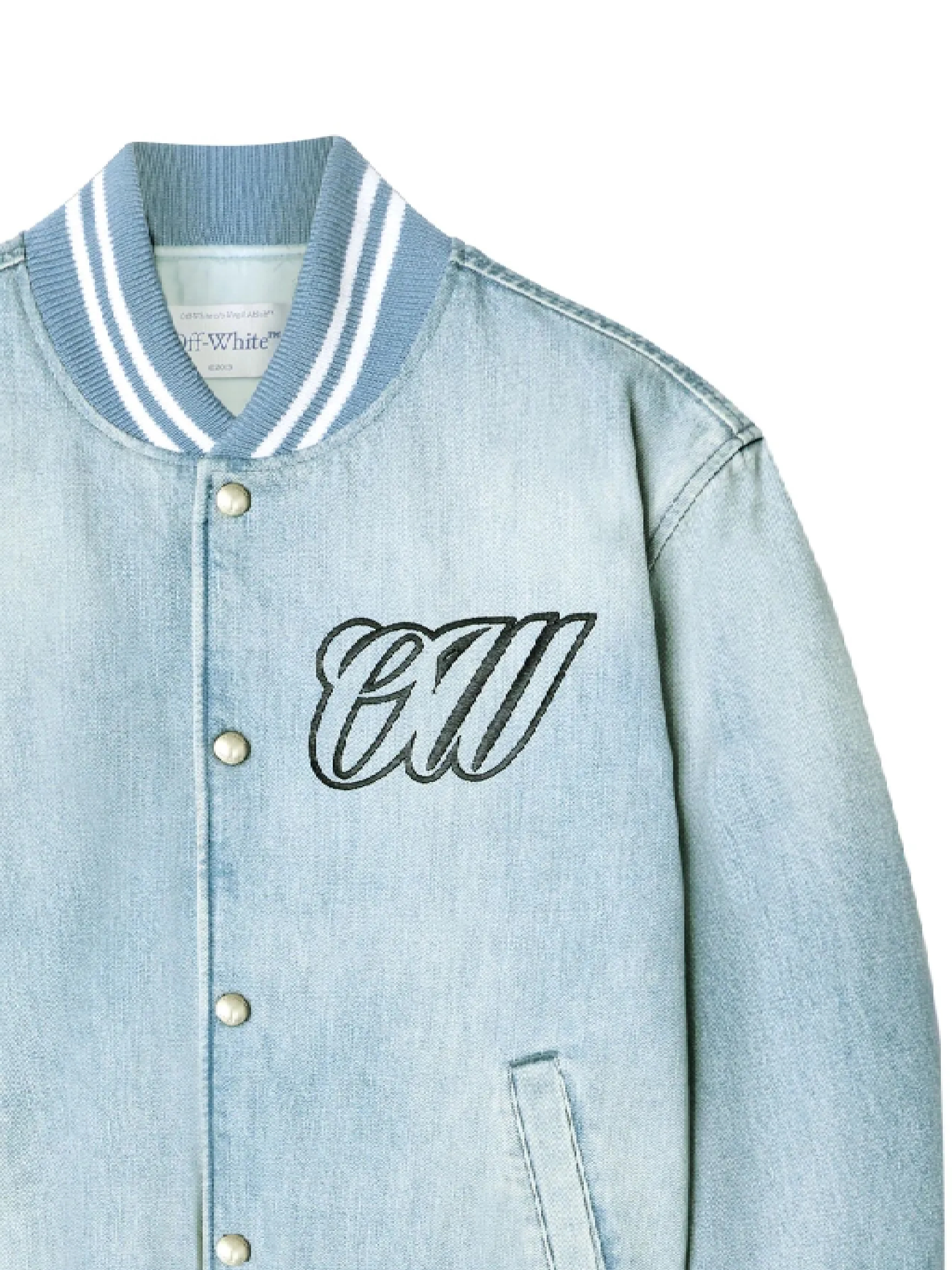 Off White Jackets OWEK006S25DEN0014010 (Off-White / カジュアルジャケット ) | Off-White (オフホワイト)(1)