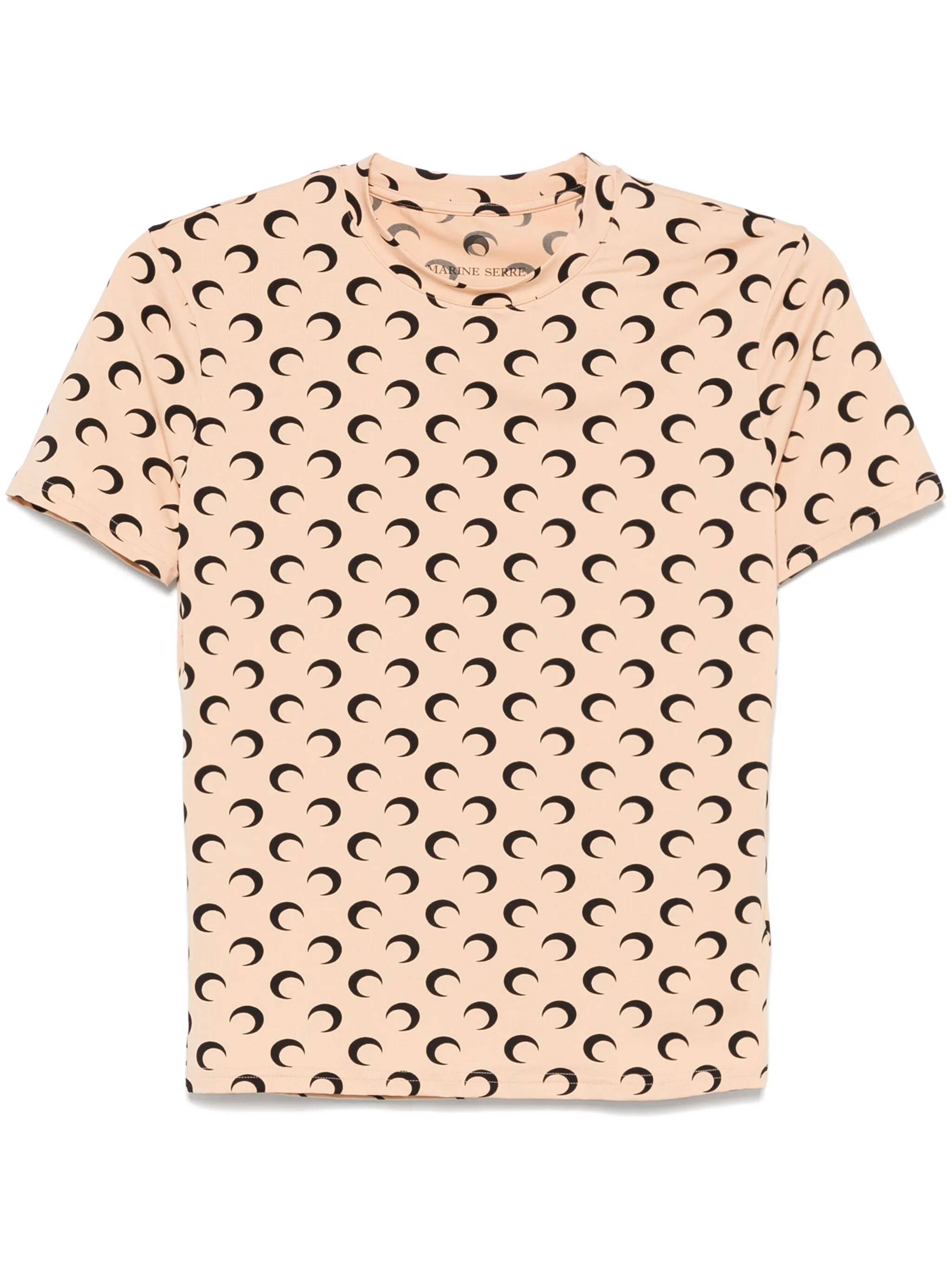 MARINE SERRE T-shirts and Polos Brown UTS001ACJER0001TA10 (MARINE SERRE / Tシャツ・カットソー ) | MARINE SERRE (マリーン セル)