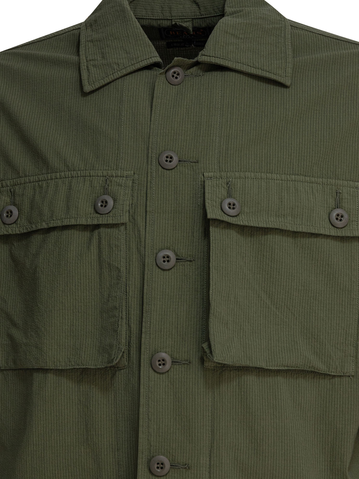 "MIL SHT-JAC" Overshirt 3818064179167 (BEAMS+ / カジュアルジャケット ) | BEAMS+ (ビームスプラス)(2)