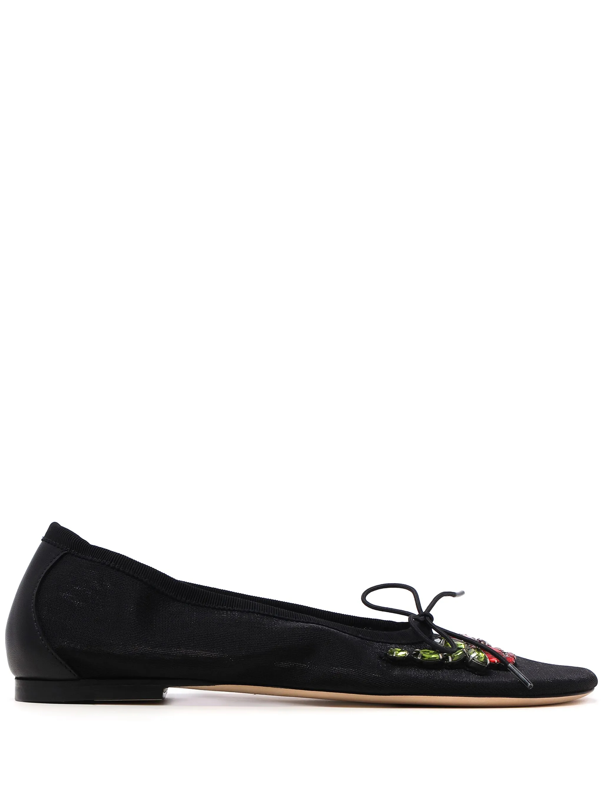 Simone Rocha Flat shoes RMP27B0804BLACKREDMULTI (Simone Rocha / フラットシューズ ) | Simone Rocha (シモーネロシャ)